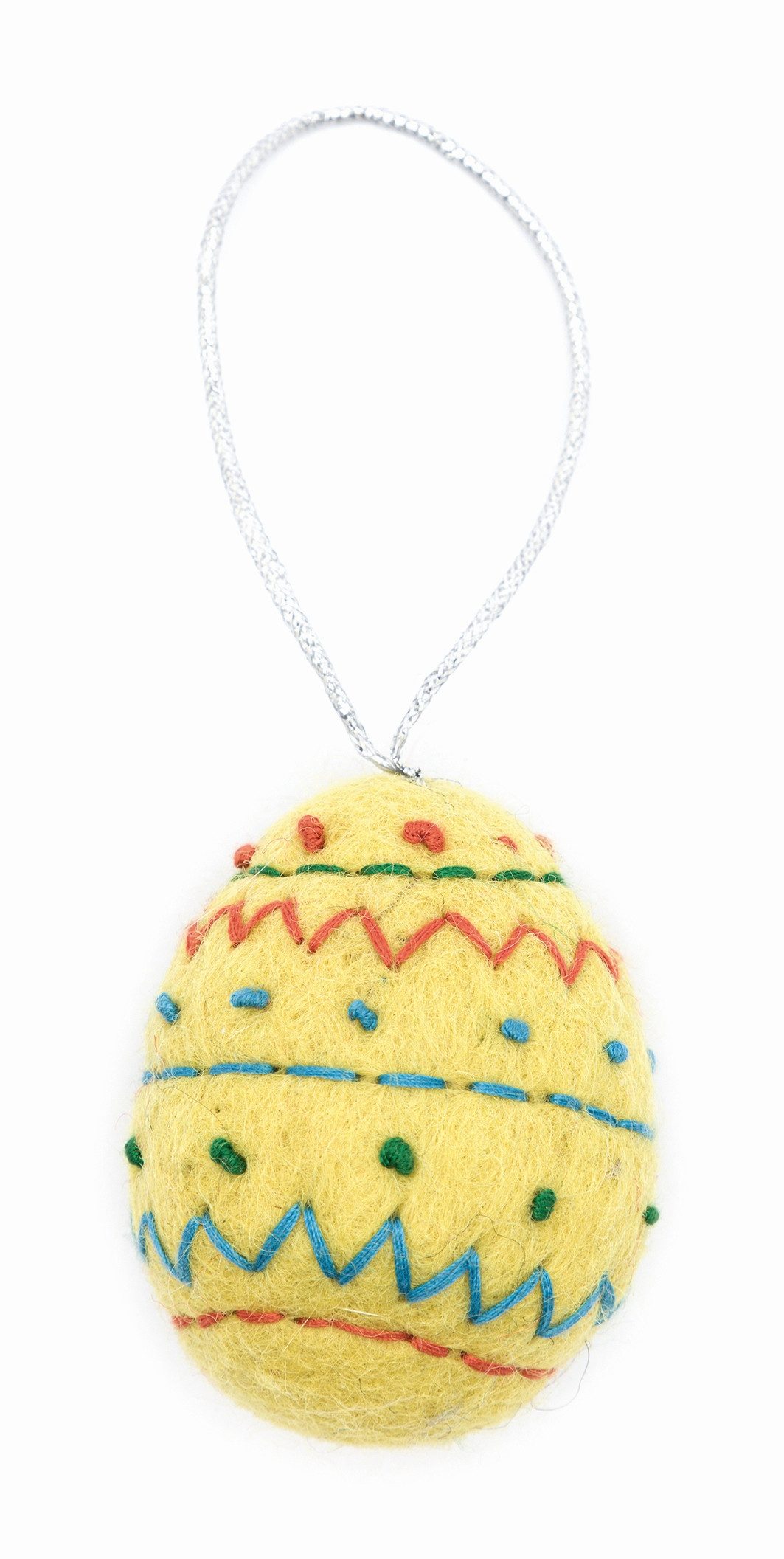 El Puente Osterei Deko-Anhänger "Osterei", Handmade, Fair Trade