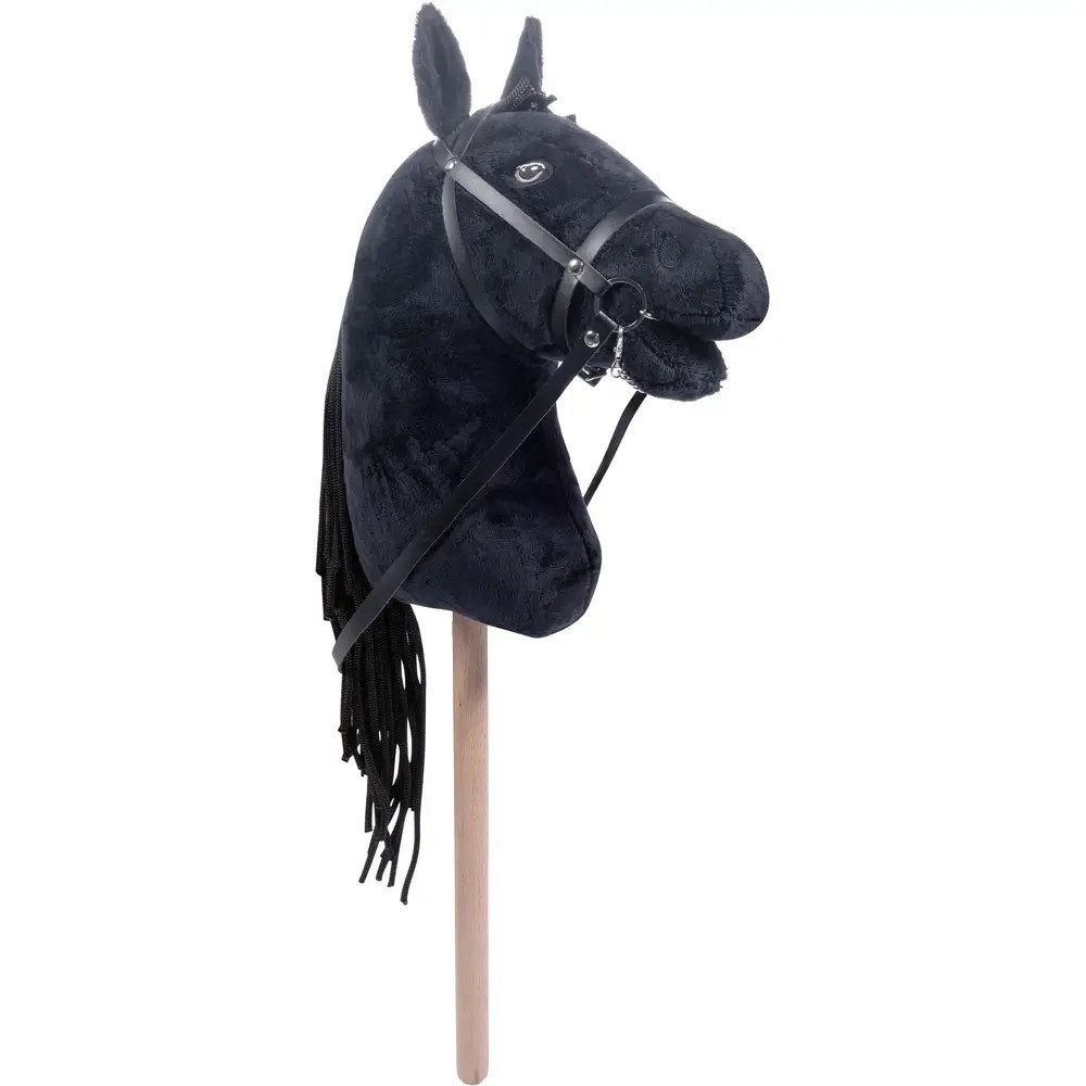 HKM Schaukelpferd Hobby Horse schwarz