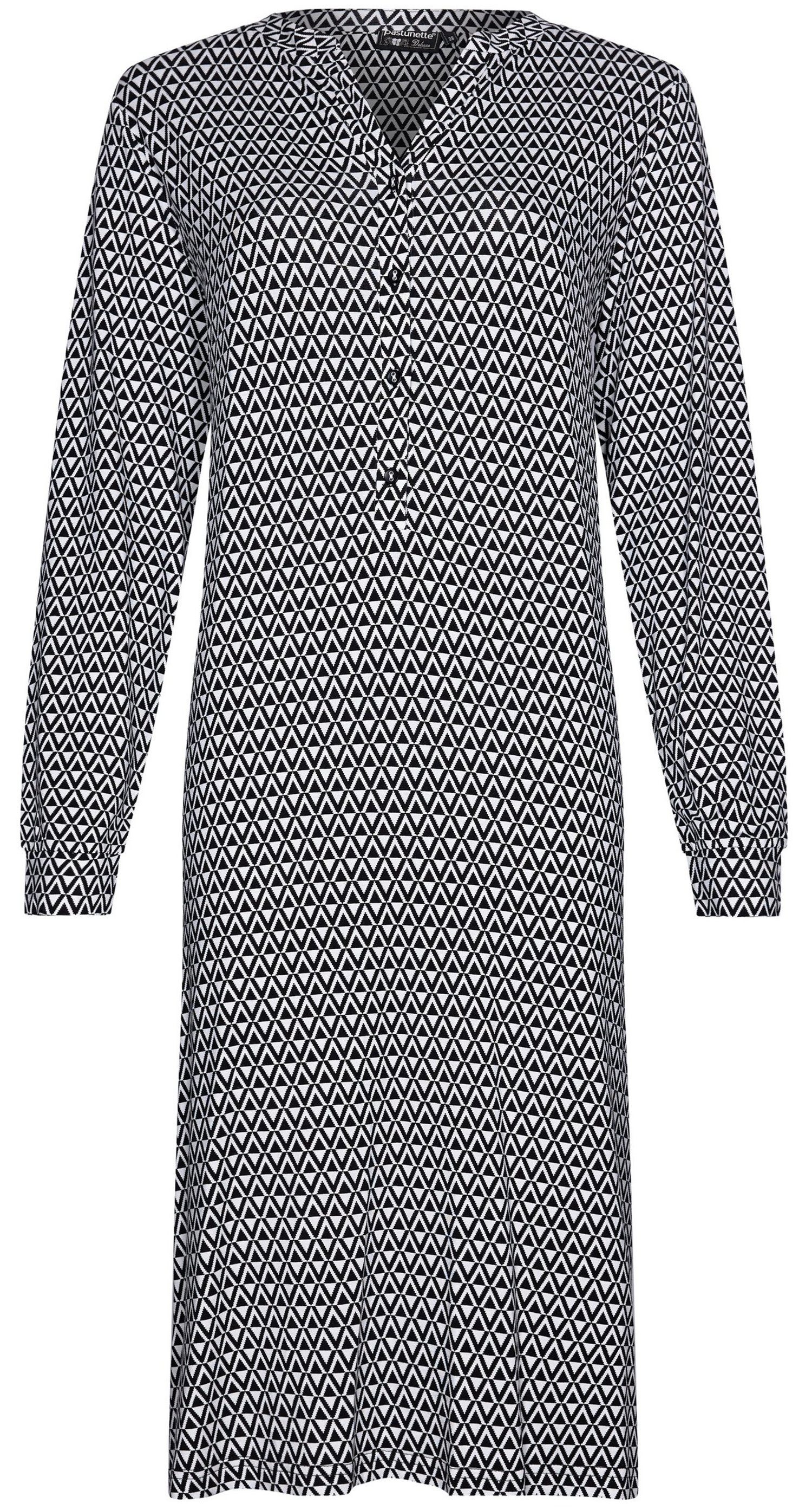 Pastunette Nachthemd Damen Schlafshirt mit langem Arm (1-tlg) Modisches Des günstig online kaufen