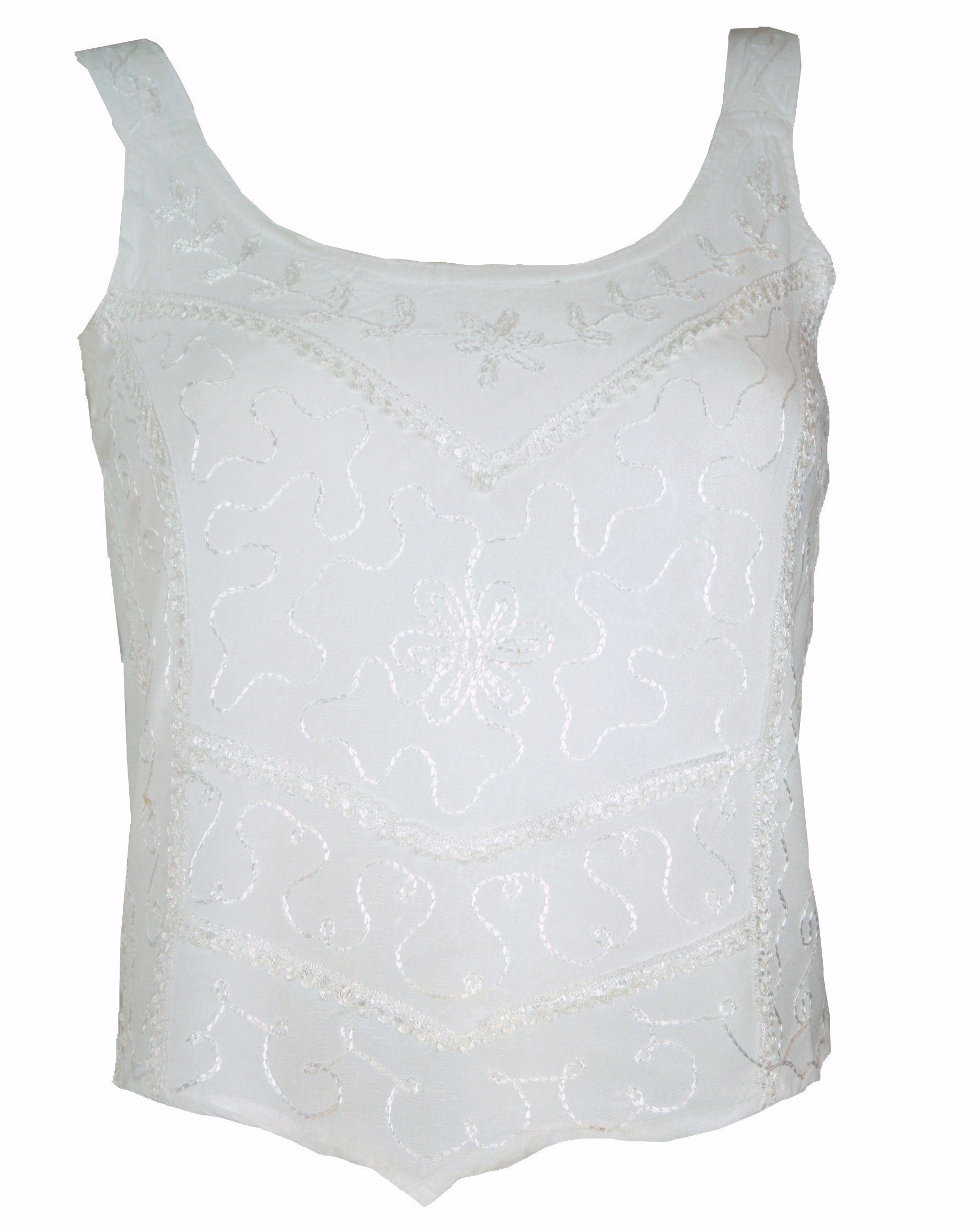 Guru-Shop T-Shirt Besticktes Top Boho chic, günstig online kaufen