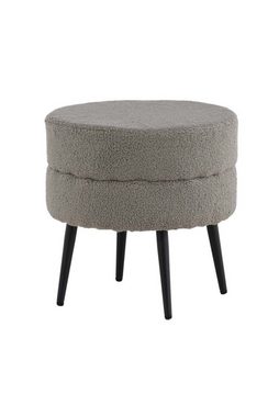 ebuy24 Pouf Pot Pouf Ø40cm grau.