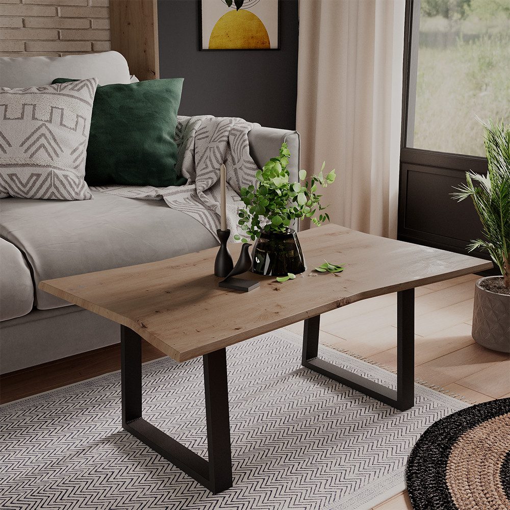 Vicco Couchtisch Yan, Artisan, 100 x 60 cm (1-St)