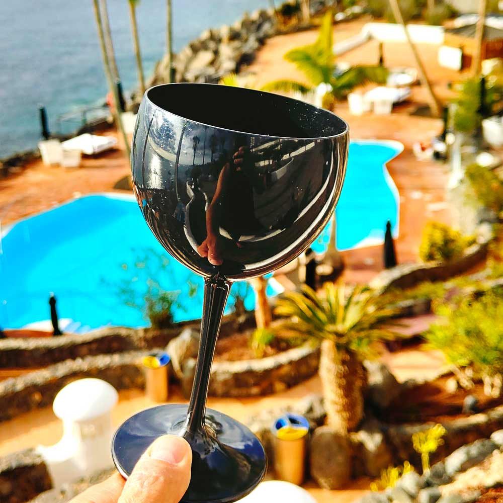 Doimoflair Cocktailglas Doimoflair Ballonglas Gin Tonic Kunststoff Weinbecher Rotweinglas