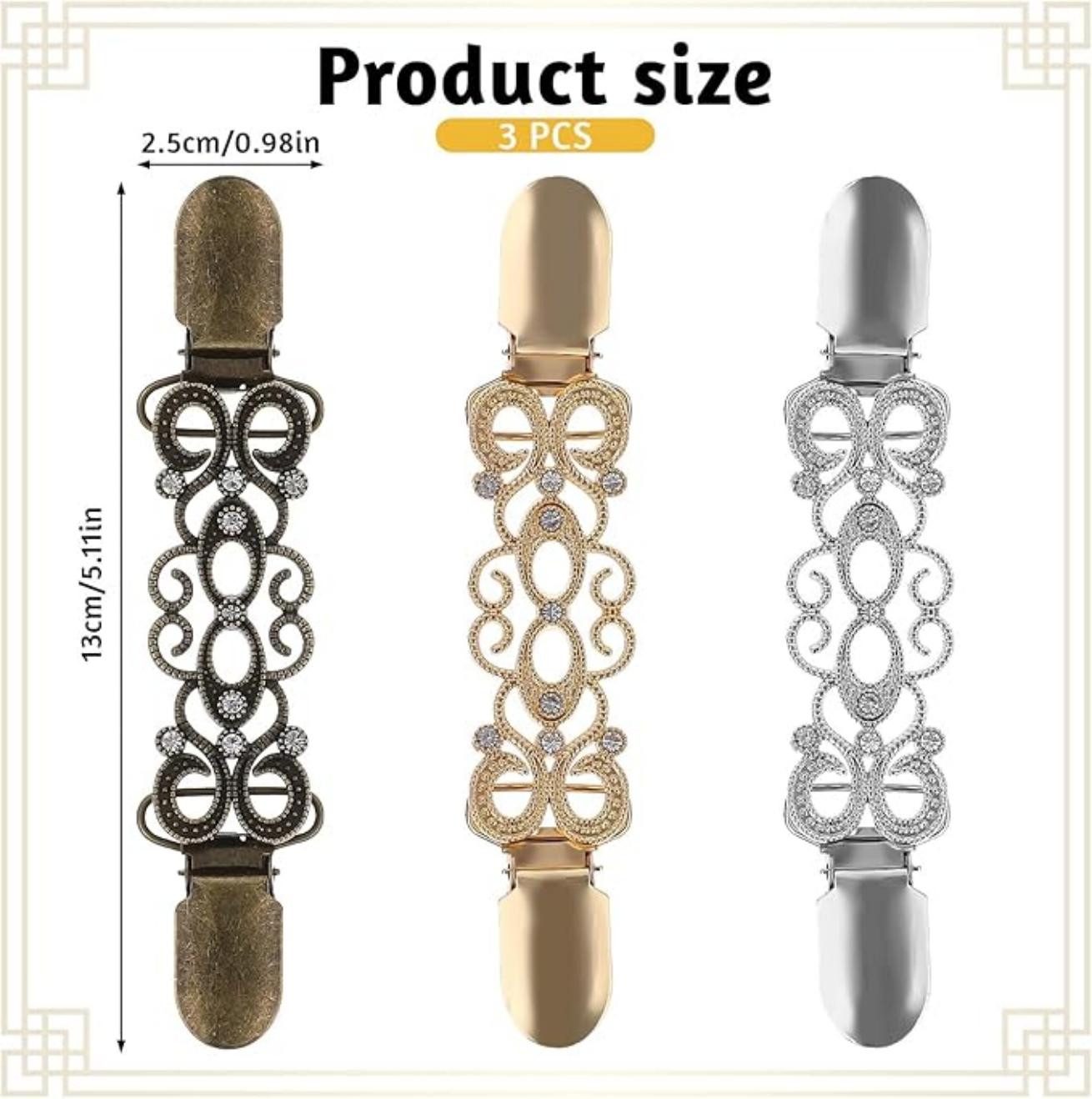 Coonoor Anstecknadel Set Pin Pullover Clips Vintage Kreative Strickjacken C günstig online kaufen