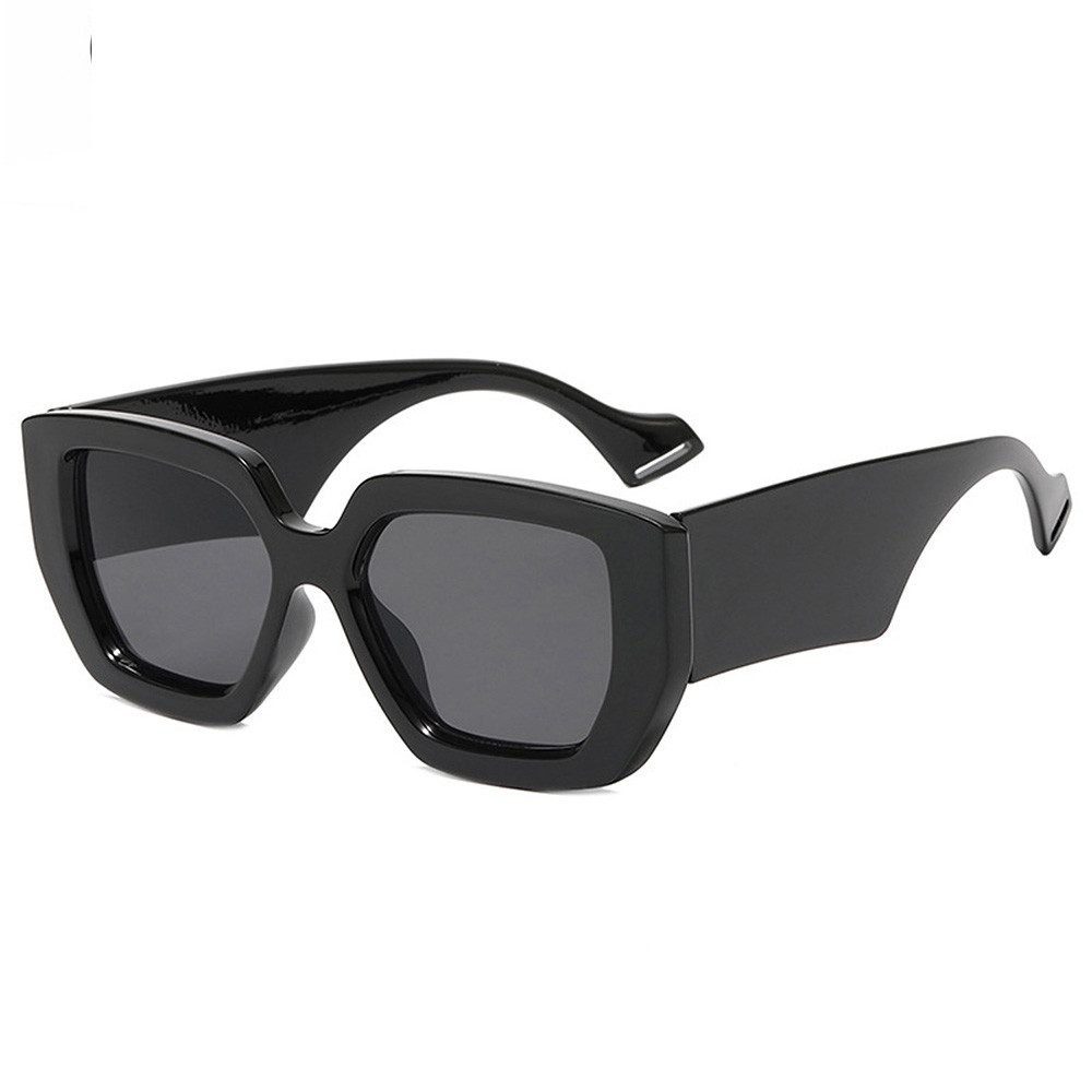 Fivejoy Sonnenbrille Dickrandige Sonnenbrille, trendige polarisierte Pilotenbrille (1-St)