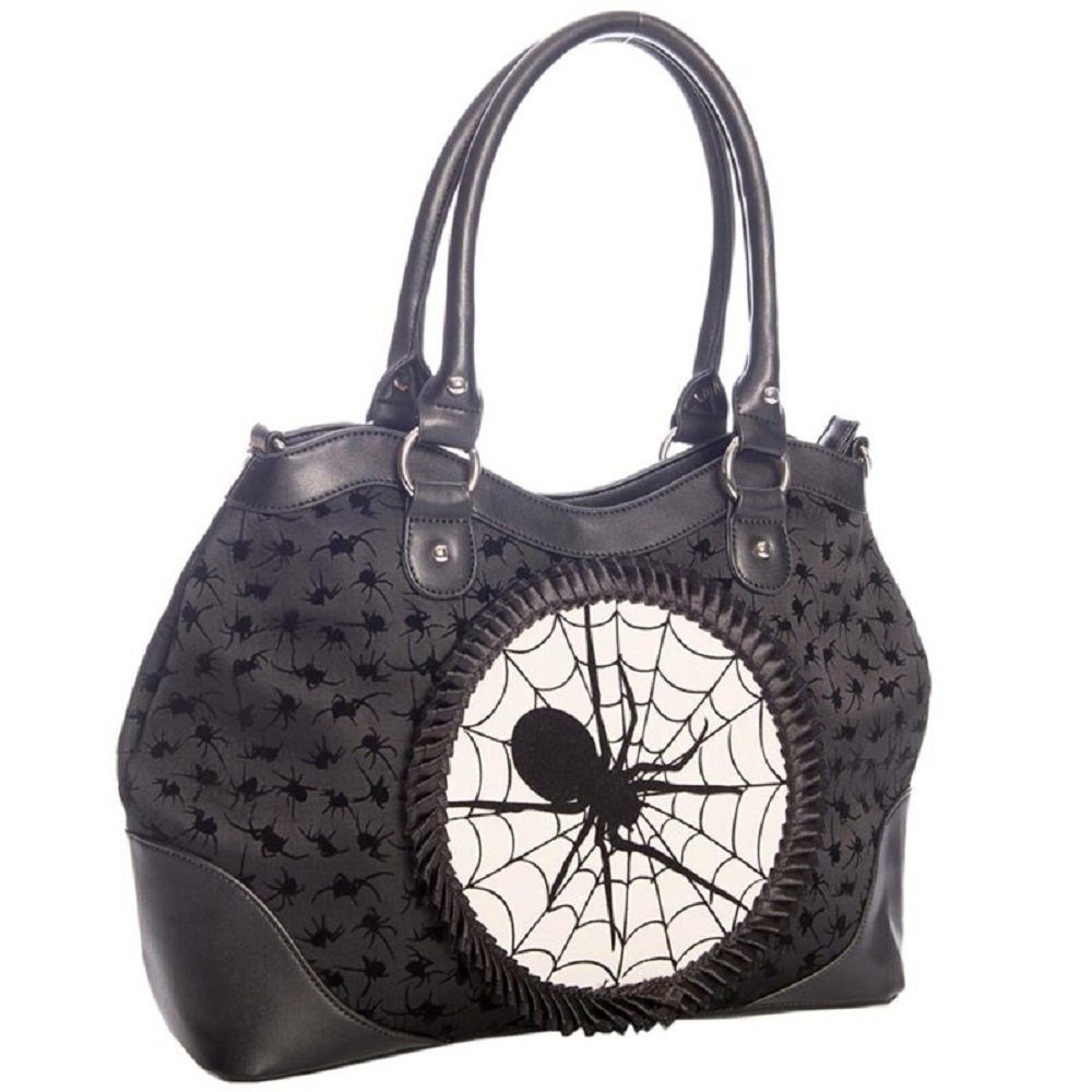 Schultertasche Spider Web