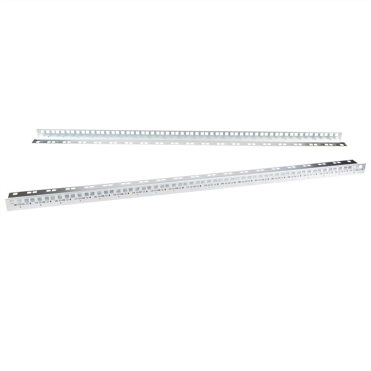 ROLINE Netzwerkschrank 19-Zoll Profilschienen 12 HE, für Wandgehäuse Pro