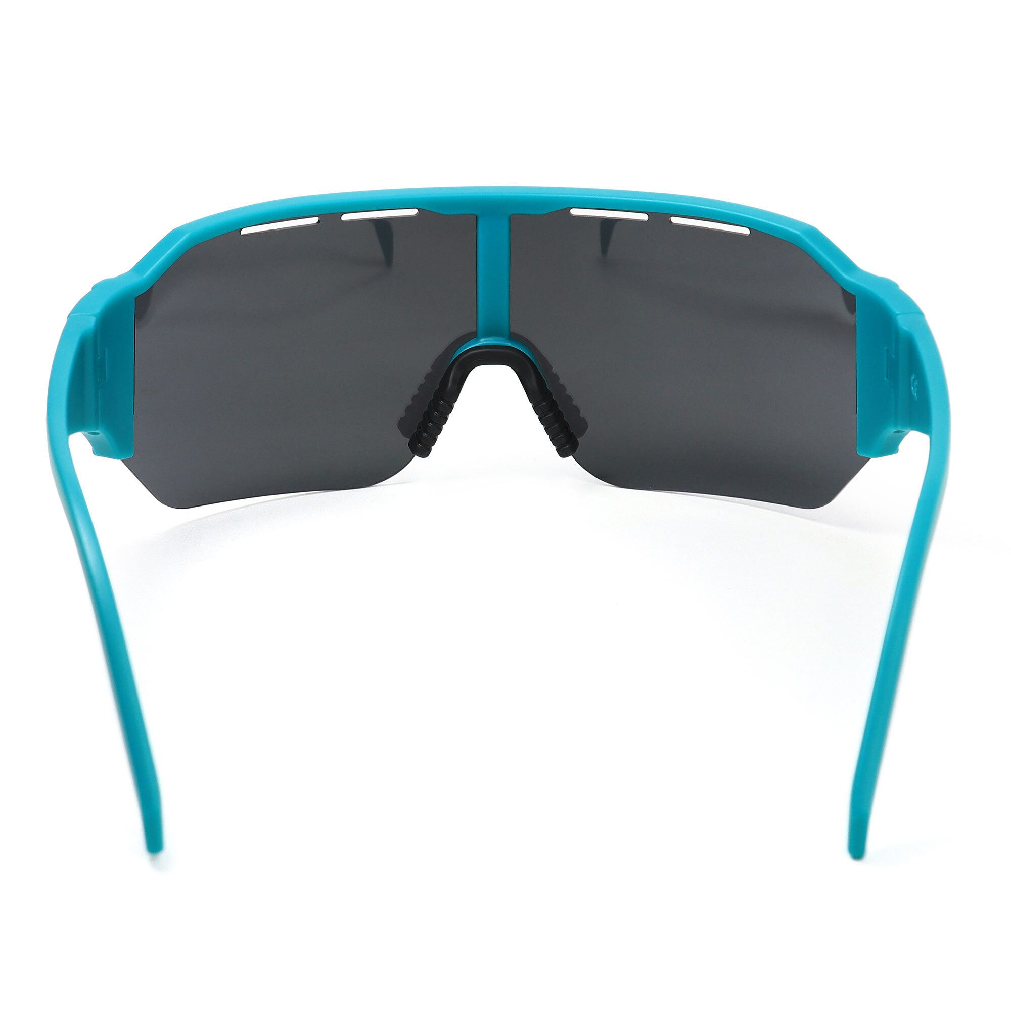 YEAZ Sportbrille SUNVIBE Sport-Sonnenbrille Black/Silver
