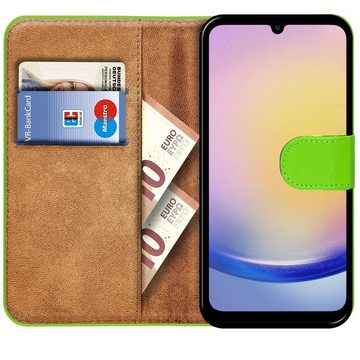 CoolGadget Handyhülle Book Case Handy Tasche für Samsung Galaxy A25 5G 6,5 Zoll, Hülle Klapphülle Flip Cover für Samsung A25 5G Schutzhülle stoßfest