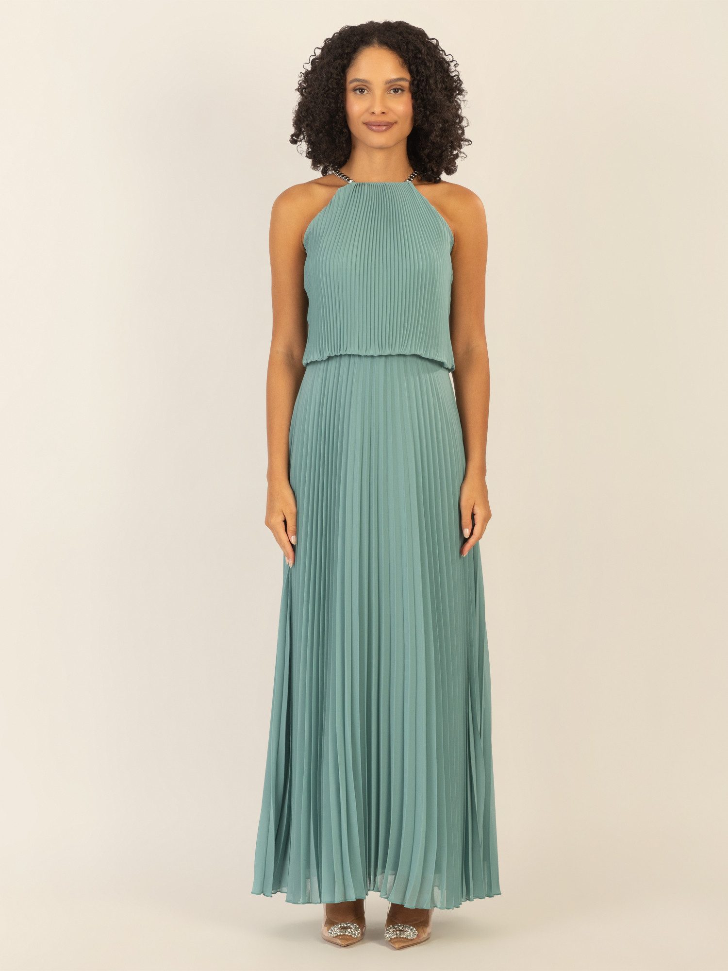 Apart Abendkleid im Neckholder Stil günstig online kaufen