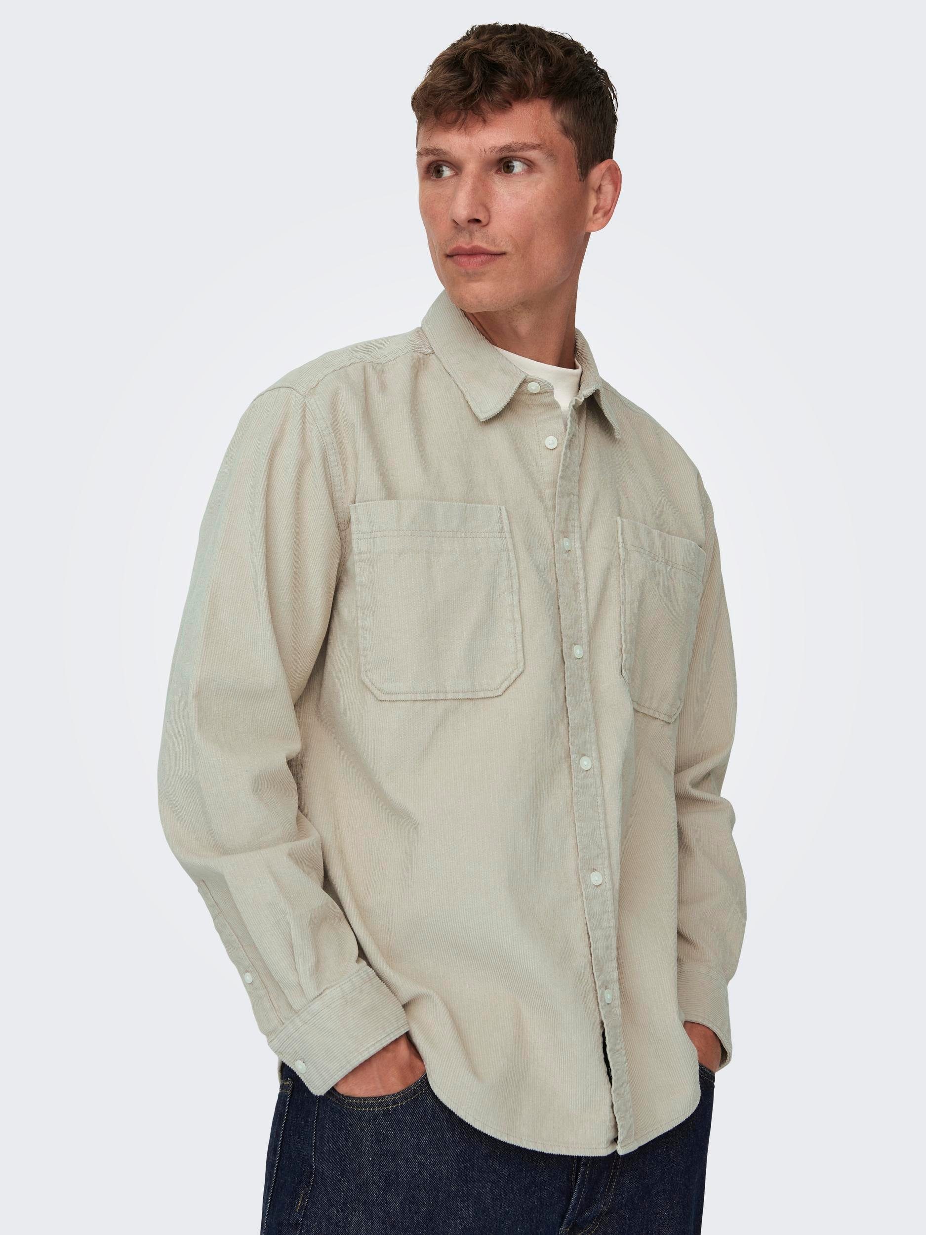ONLY & SONS Langarmhemd OS ONSALP günstig online kaufen