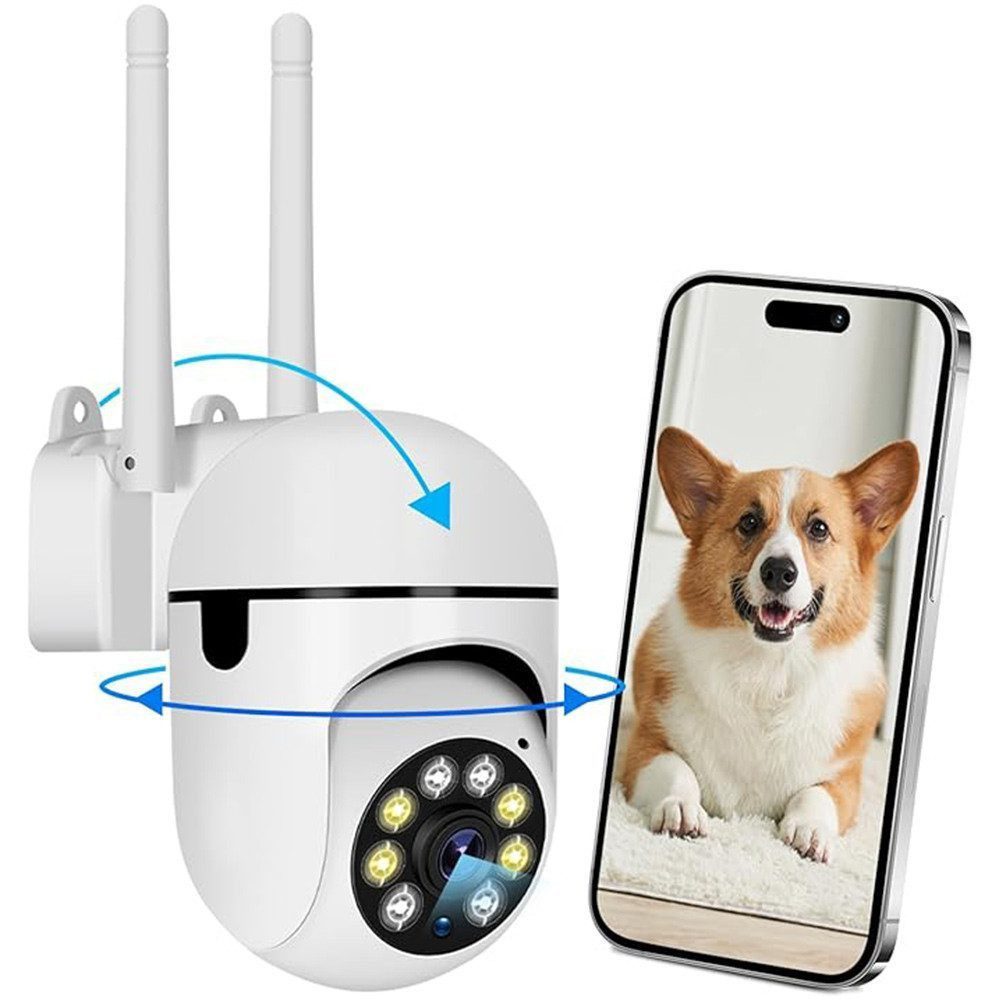 Smart Home Kamera HD Vollfarb-Nachtsicht Smart 5G WIFI Überwachungskamera