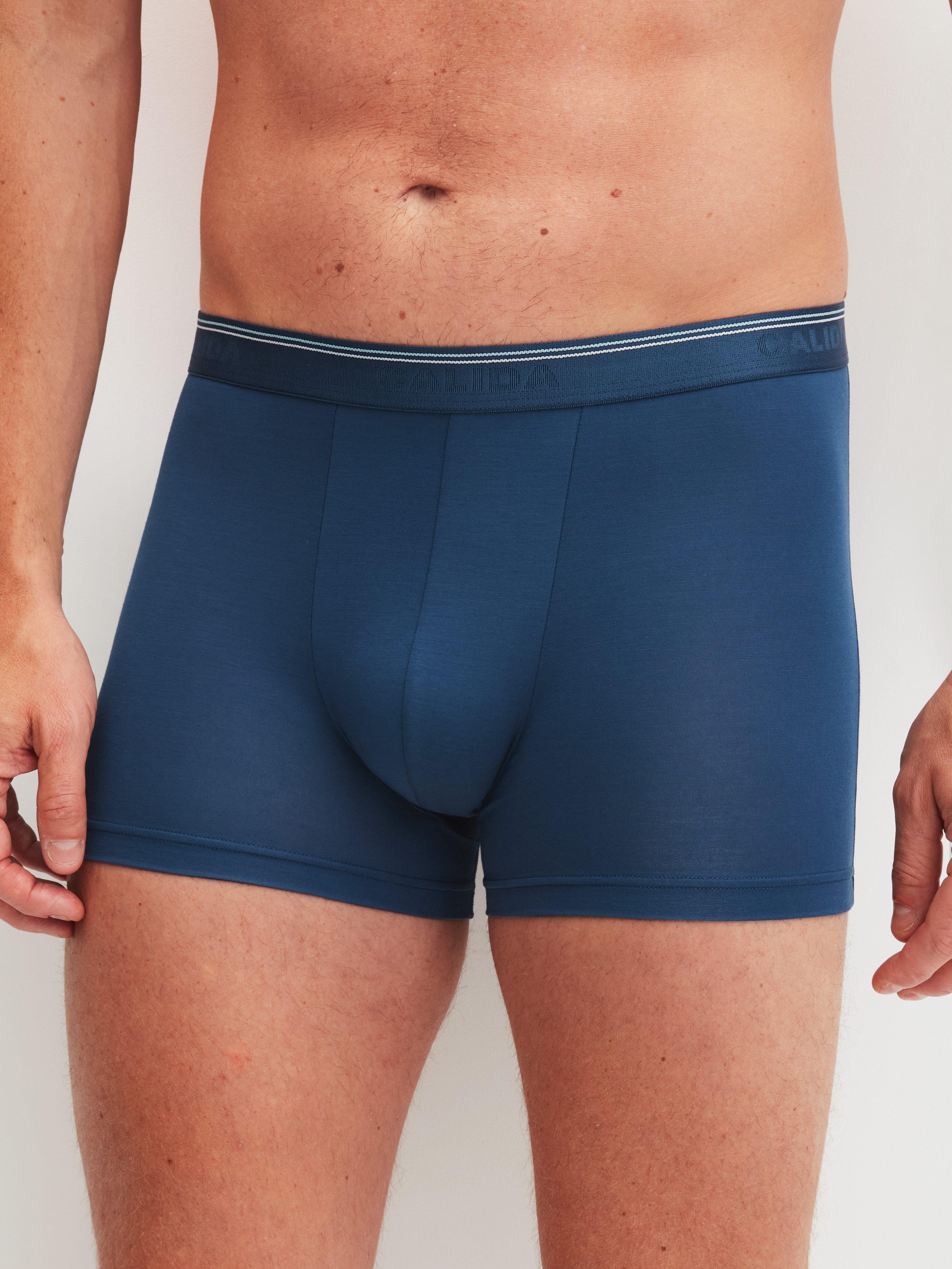 CALIDA Boxershorts Natural Benefit (3er Pack) Single Jersey-Qualität, elastisch