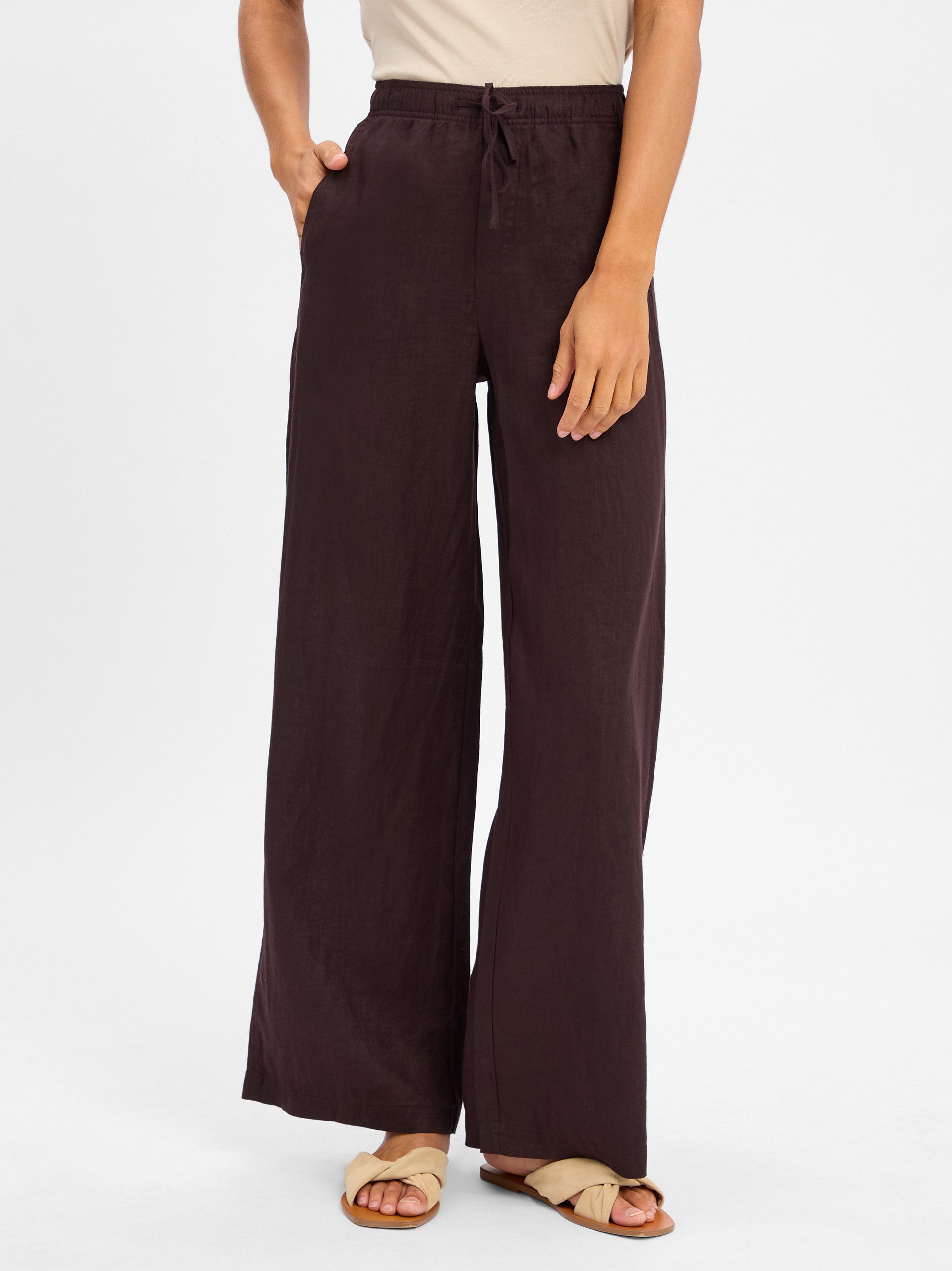 OPUS Bundfaltenhose Mileni Linen günstig online kaufen