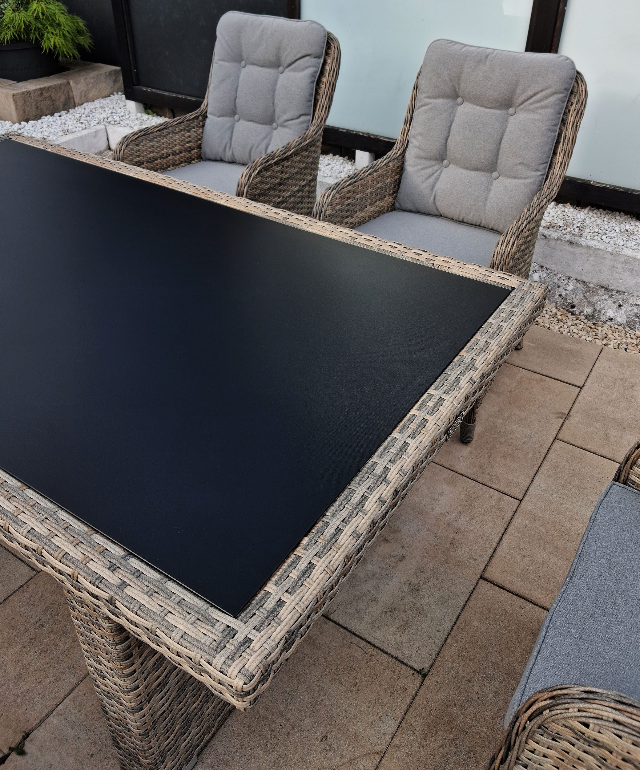Ragnarök Möbel-Design Garten-Essgruppe gartenmöbel set KC – Bild 5 von 5