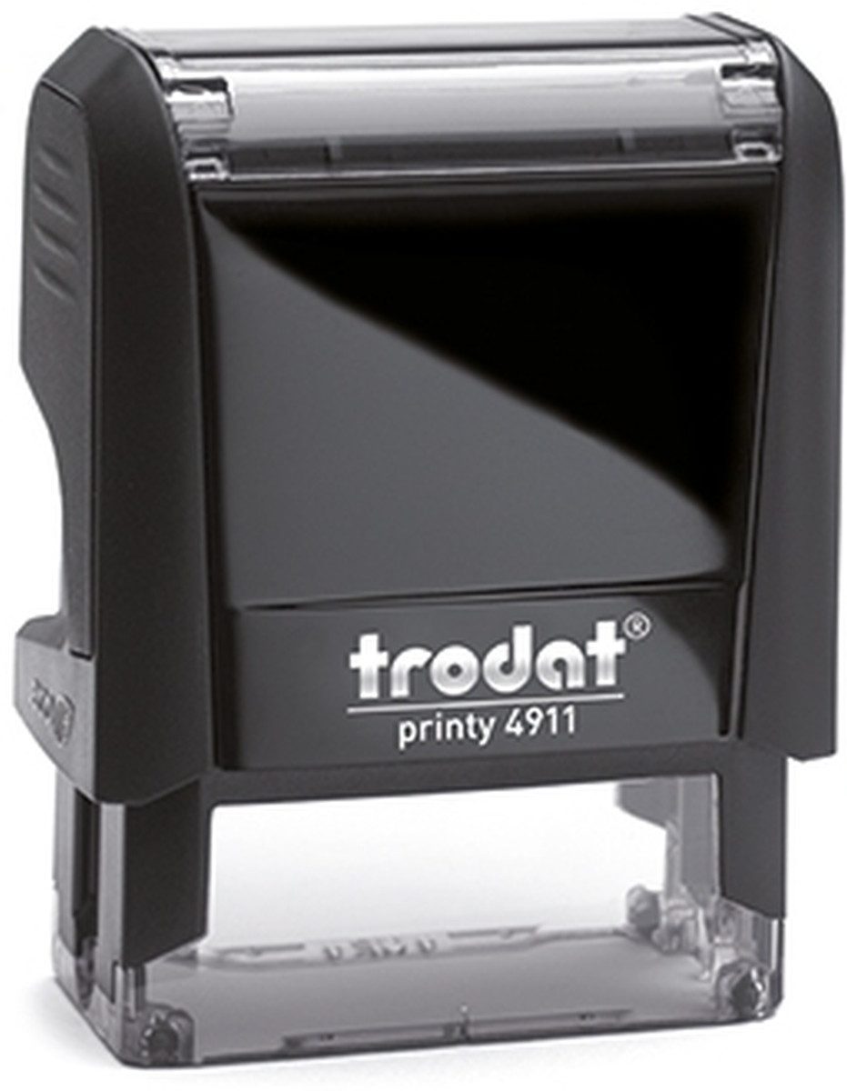 TRODAT Stempel Stempel Printy 4911 4.0 4-zeilig schwarz