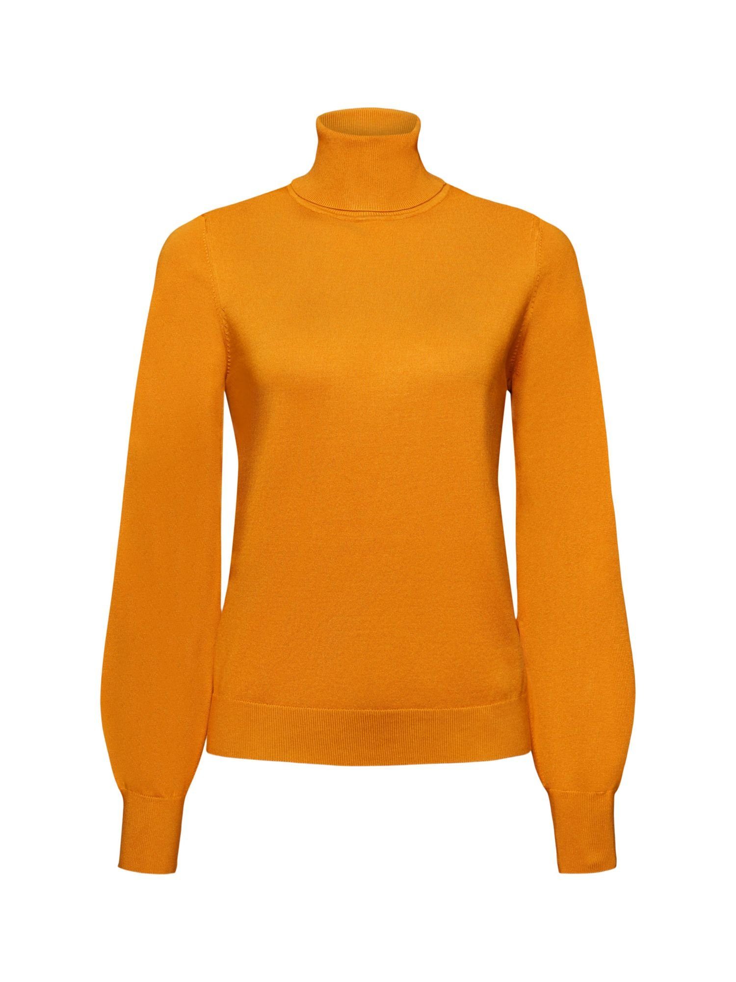 HONEY Rollkragenpullover YELLOW Esprit LENZING™ ECOVERO™ Basic-Rollkragenpullover, Collection