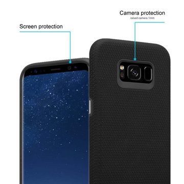 Cadorabo Handyhülle Samsung Galaxy S8 PLUS Samsung Galaxy S8 PLUS, Handy Schutzhülle TPU Silikon Cover Bumper - Hard Cover Hybrid Case