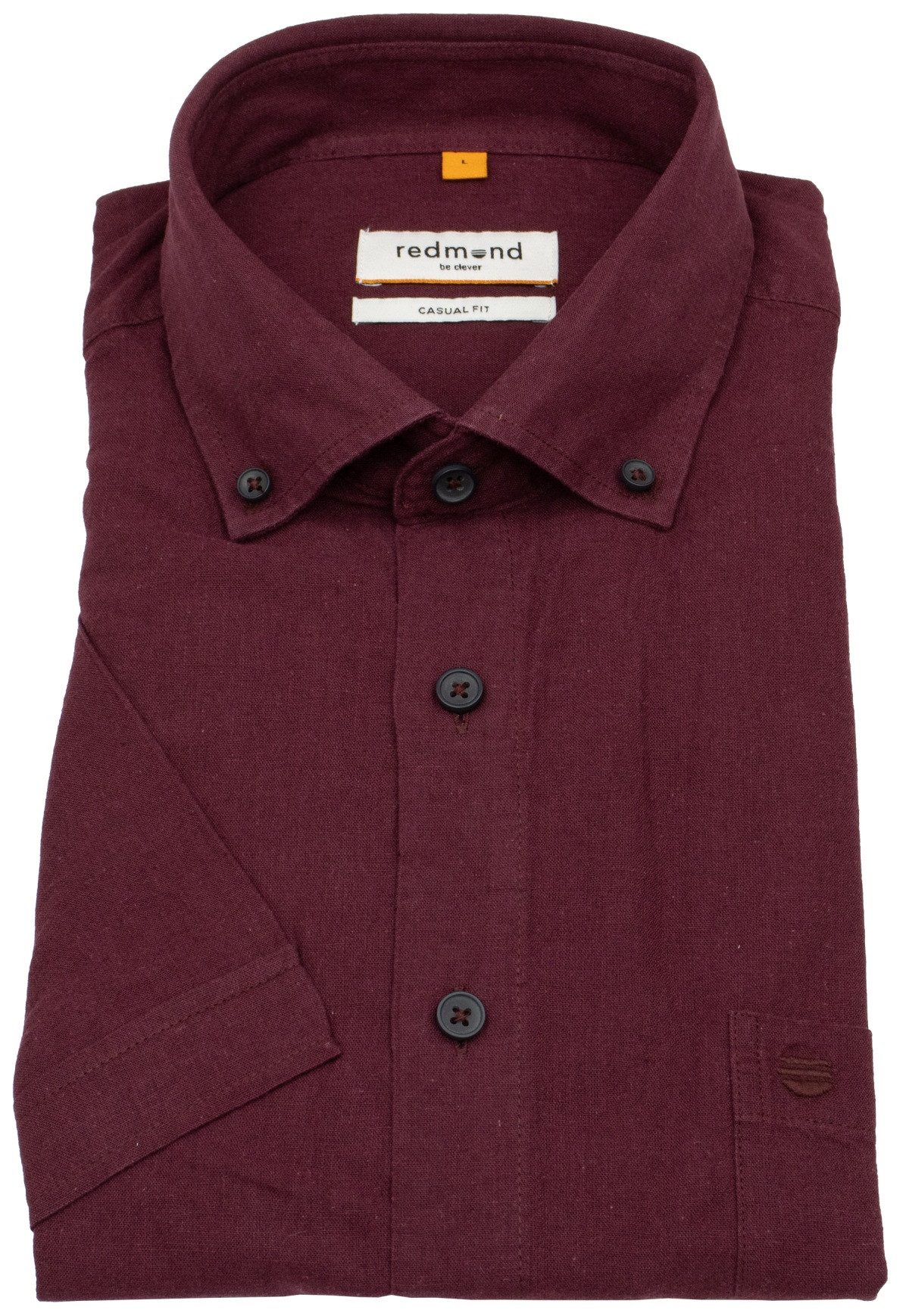 Redmond Kurzarmhemd Button-Down-Kragen