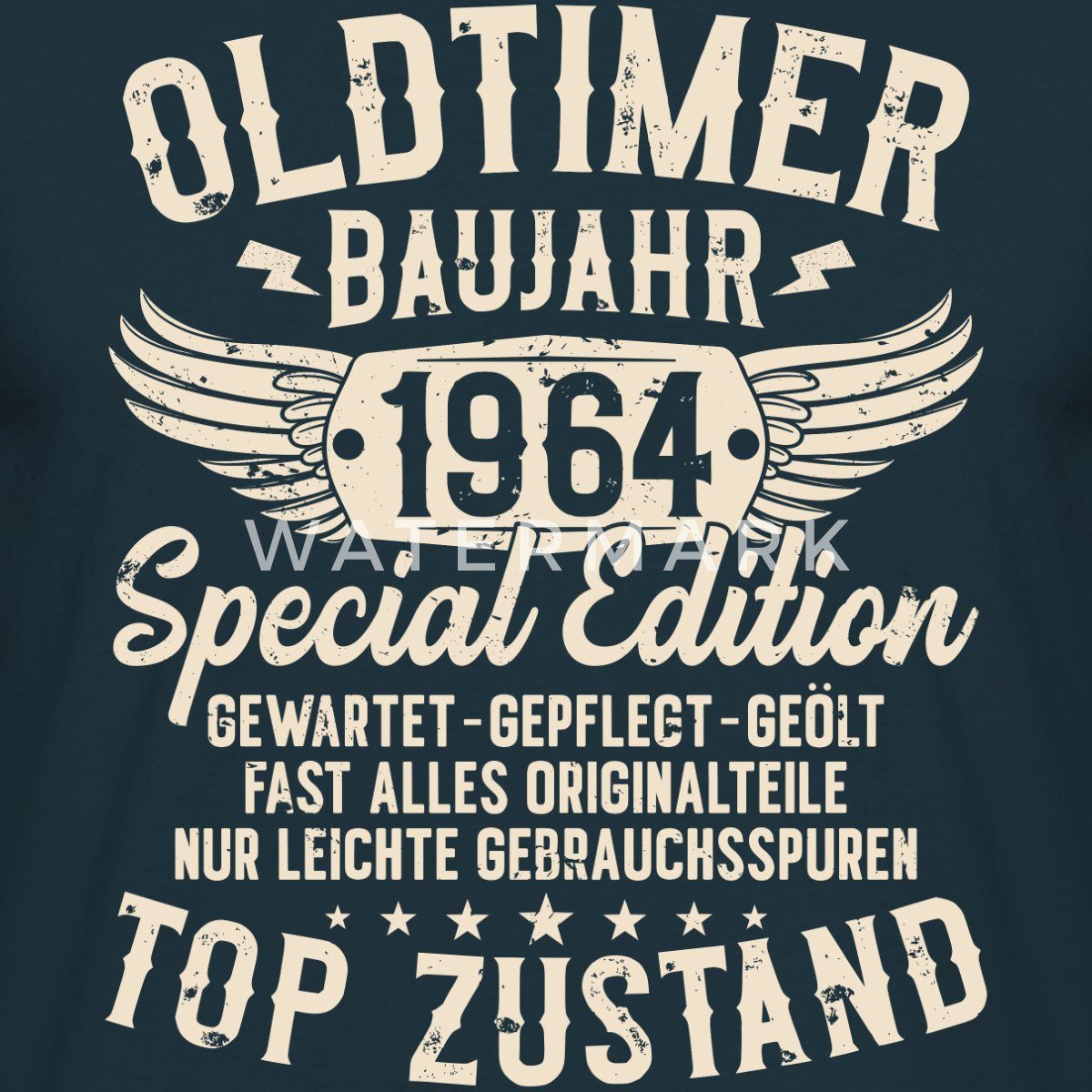 Spreadshirt T-Shirt Oldtimer Baujahr 1964 Jahrgang 60. Geburtstag Männer T- günstig online kaufen