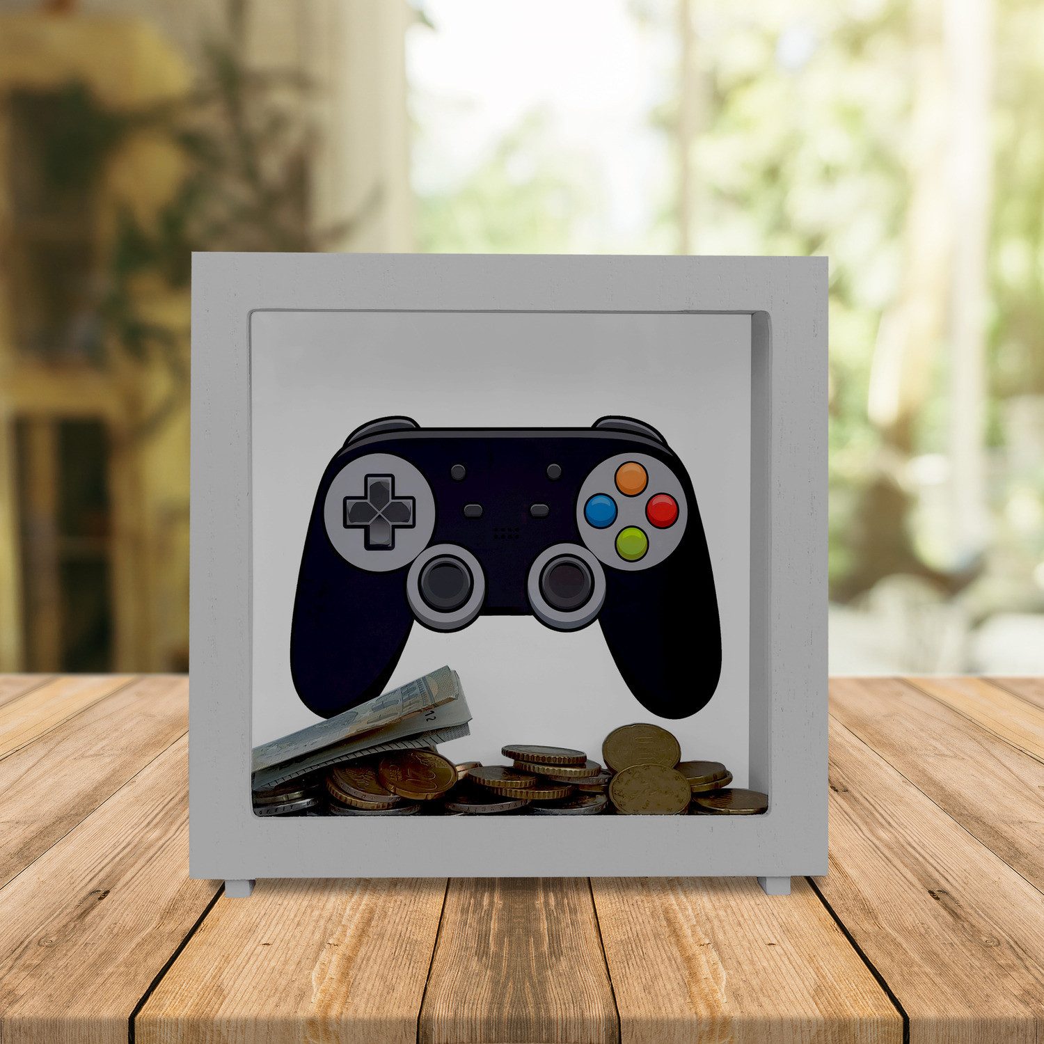 speecheese Spardose Videospiel-Controller Rahmen Spardose aus günstig online kaufen