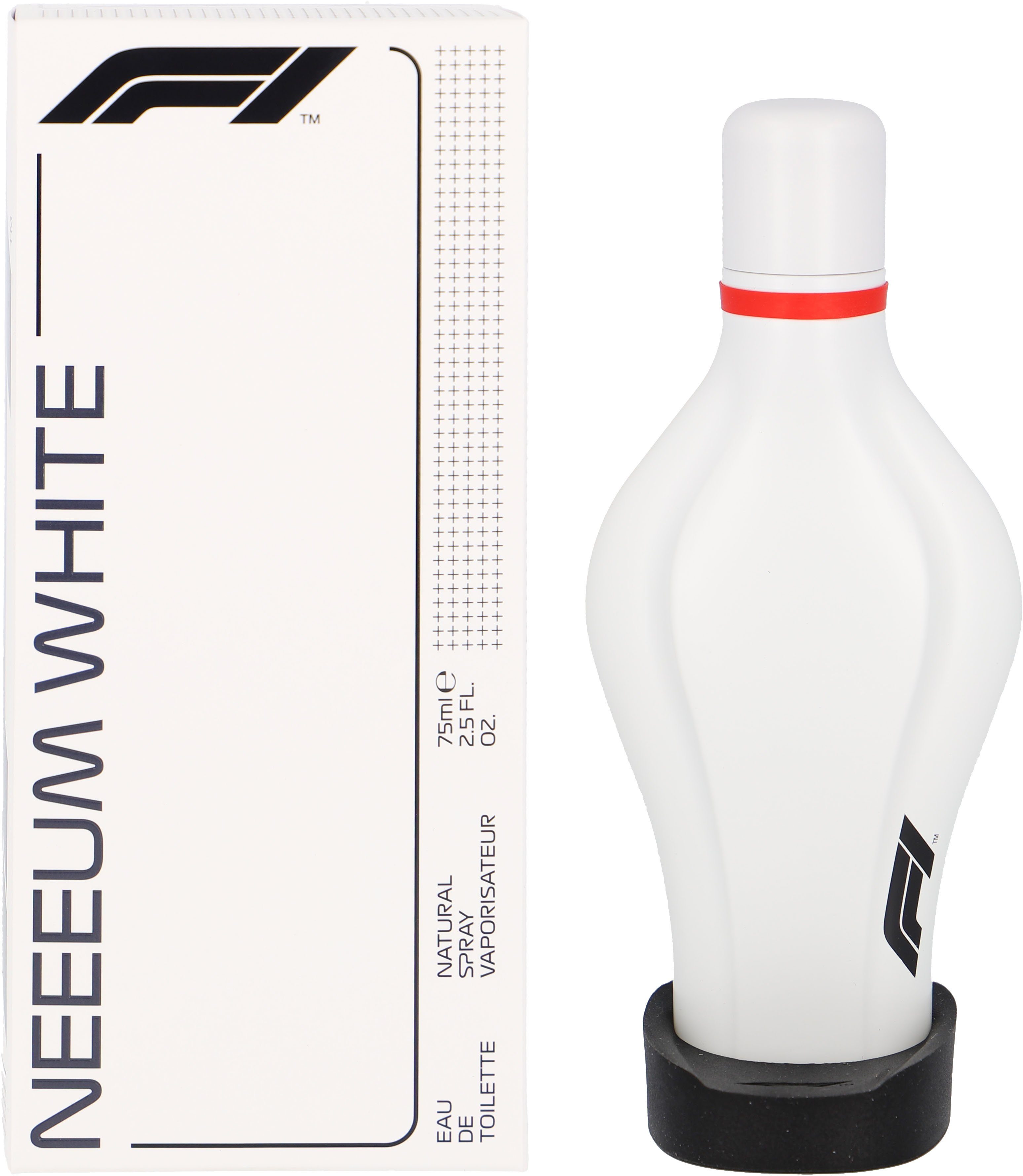 F1 Eau de Toilette Neeeum White, mit blumiger Note