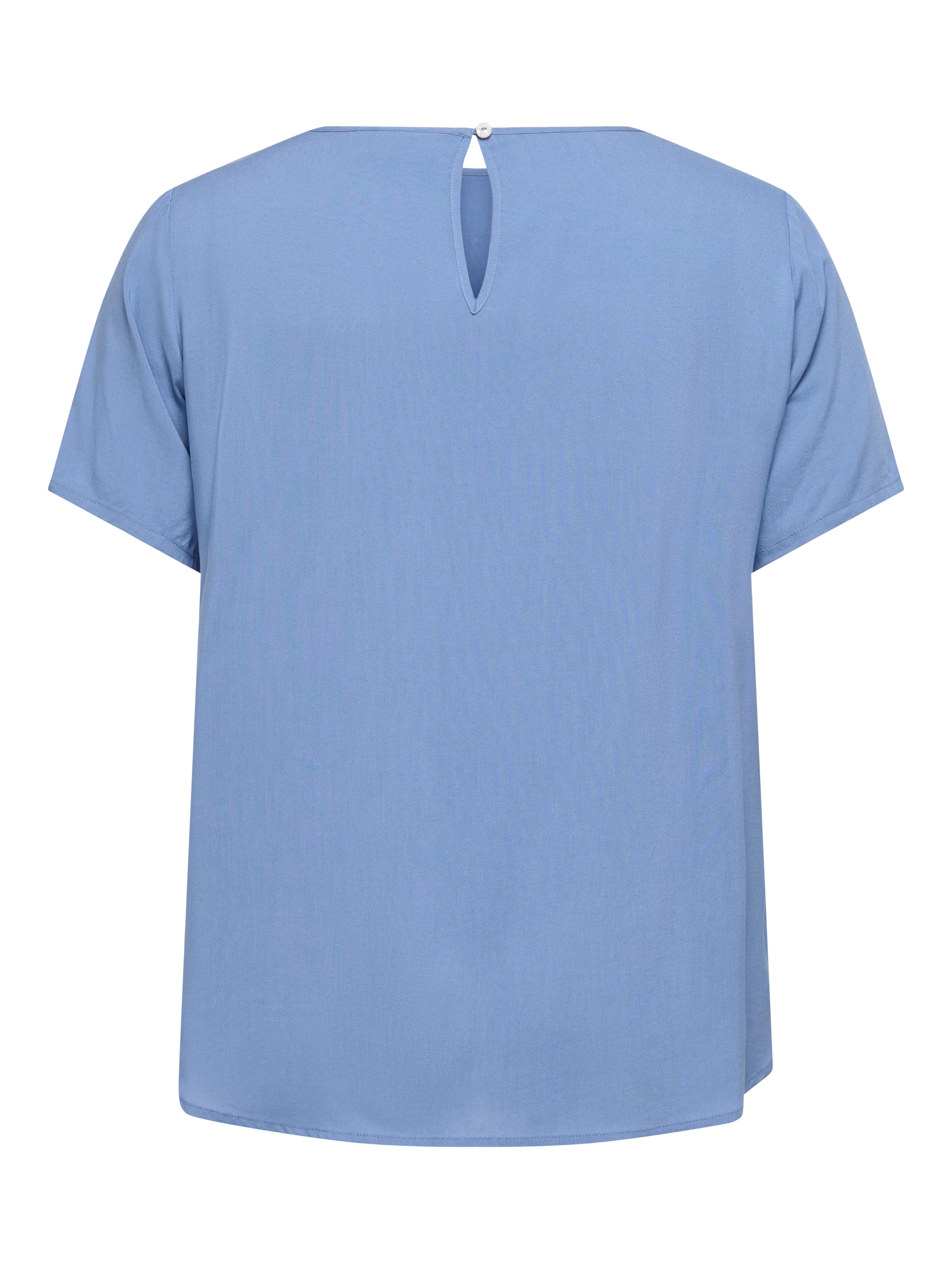 ONLY CARMAKOMA Shirtbluse CARVICO LIFE S/S TOP VIS WVN Viskose, regular fit günstig online kaufen