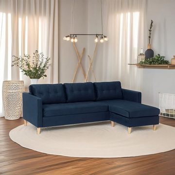 ebuy24 Sofa Marino Sofa BA2, Chaiselongue rechts oder links ge, 1 Teile