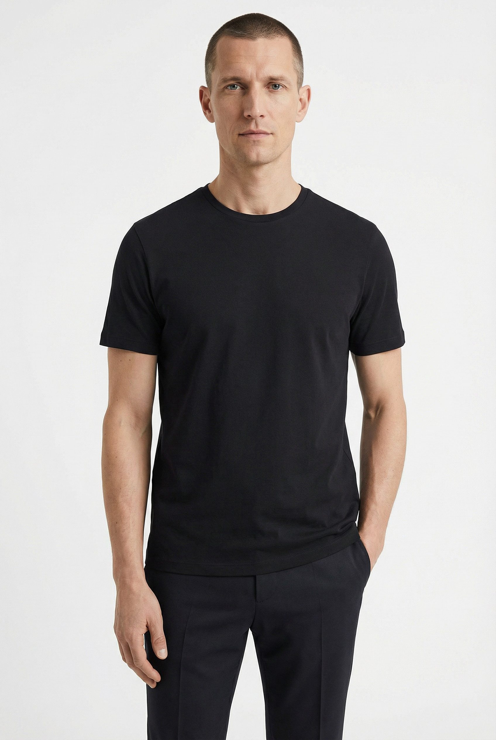 OLYMP T-Shirt (Packung, 3-tlg., 3er) Rundhalsausschnitt, modern fit, reine günstig online kaufen