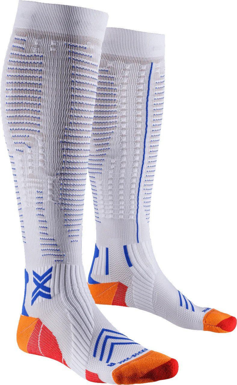 X-Socks Laufsocken Calf Run Expert Effektor OTC weiss/orange/blau Herren - 1 Paar