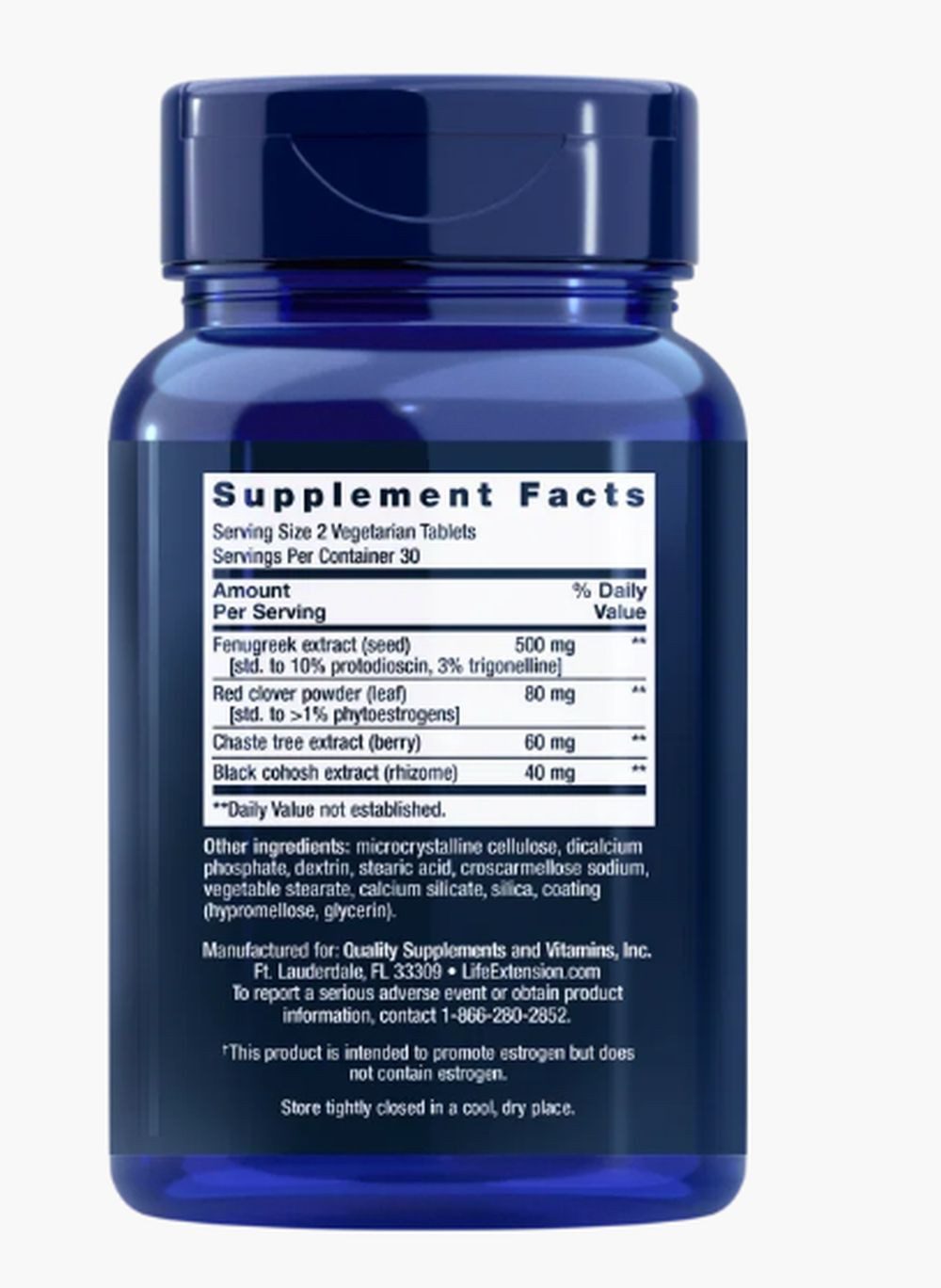 Life Extension Life Extension Estrogen Balance Elite- 60 Tabletten Tabletten