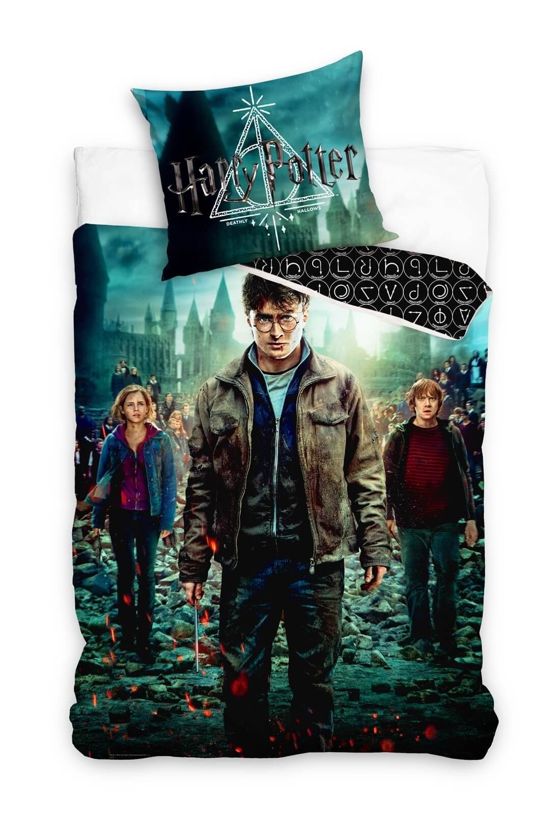 Bettwäsche Harry Potter - Постільна білизна-Set, 135x200 & 80x80, Harry Potter, Baumwolle, 100% Baumwolle