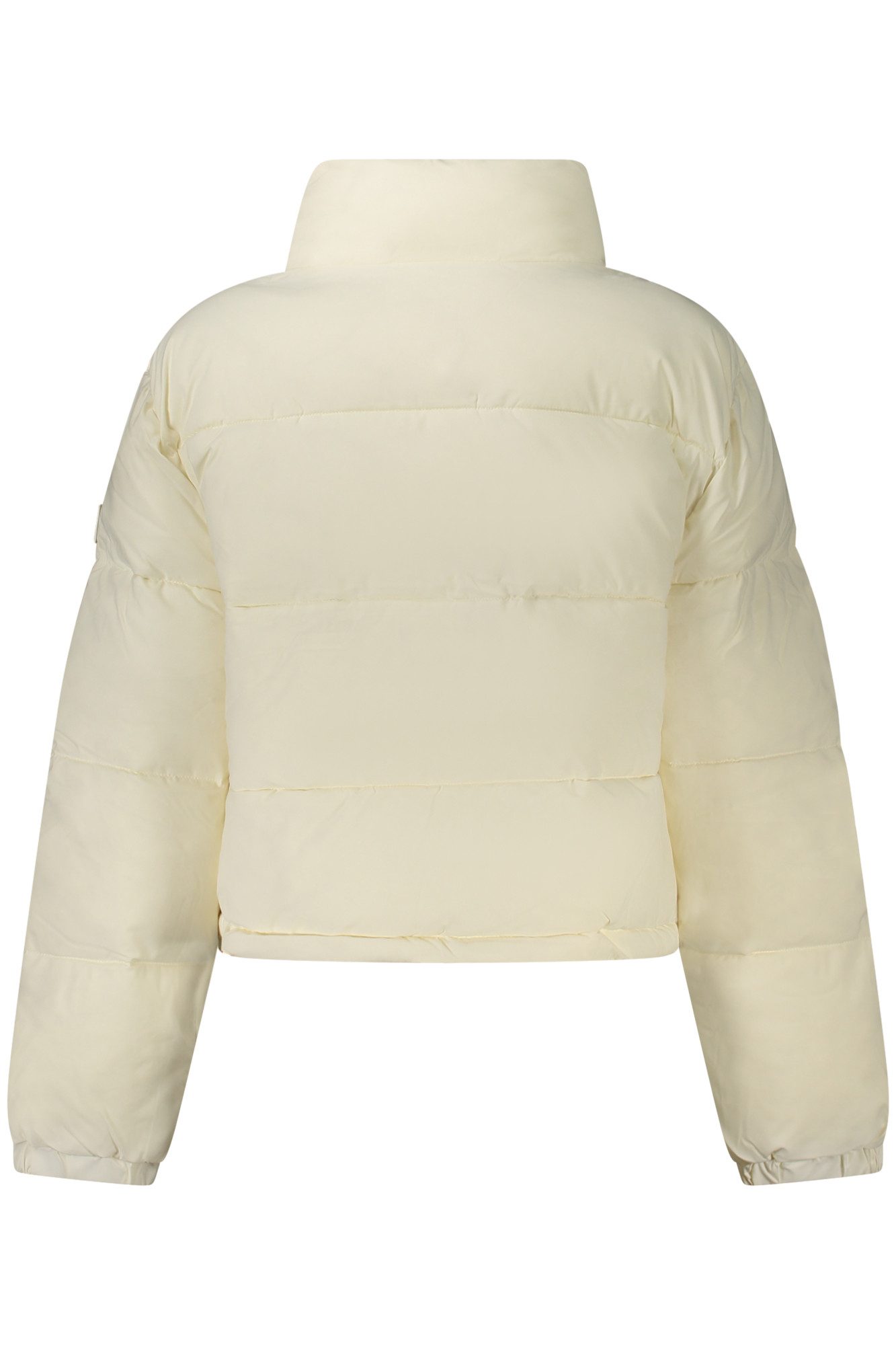 GUESS JEANS Outdoorjacke Stylische weiße Damenjacke mit Thermofutter und recyceltem Polyester