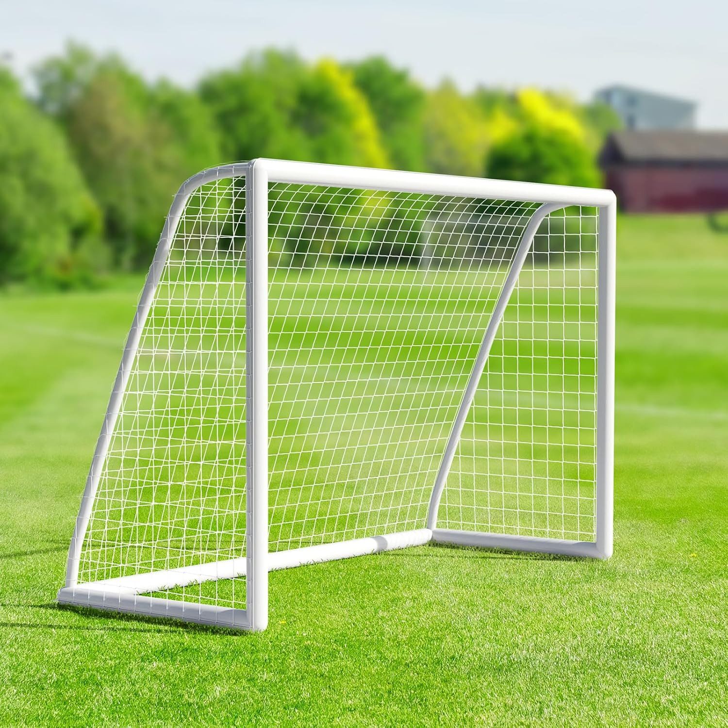 Fußballtor Verdickter PVC-Rahmen mit Schnappsystem