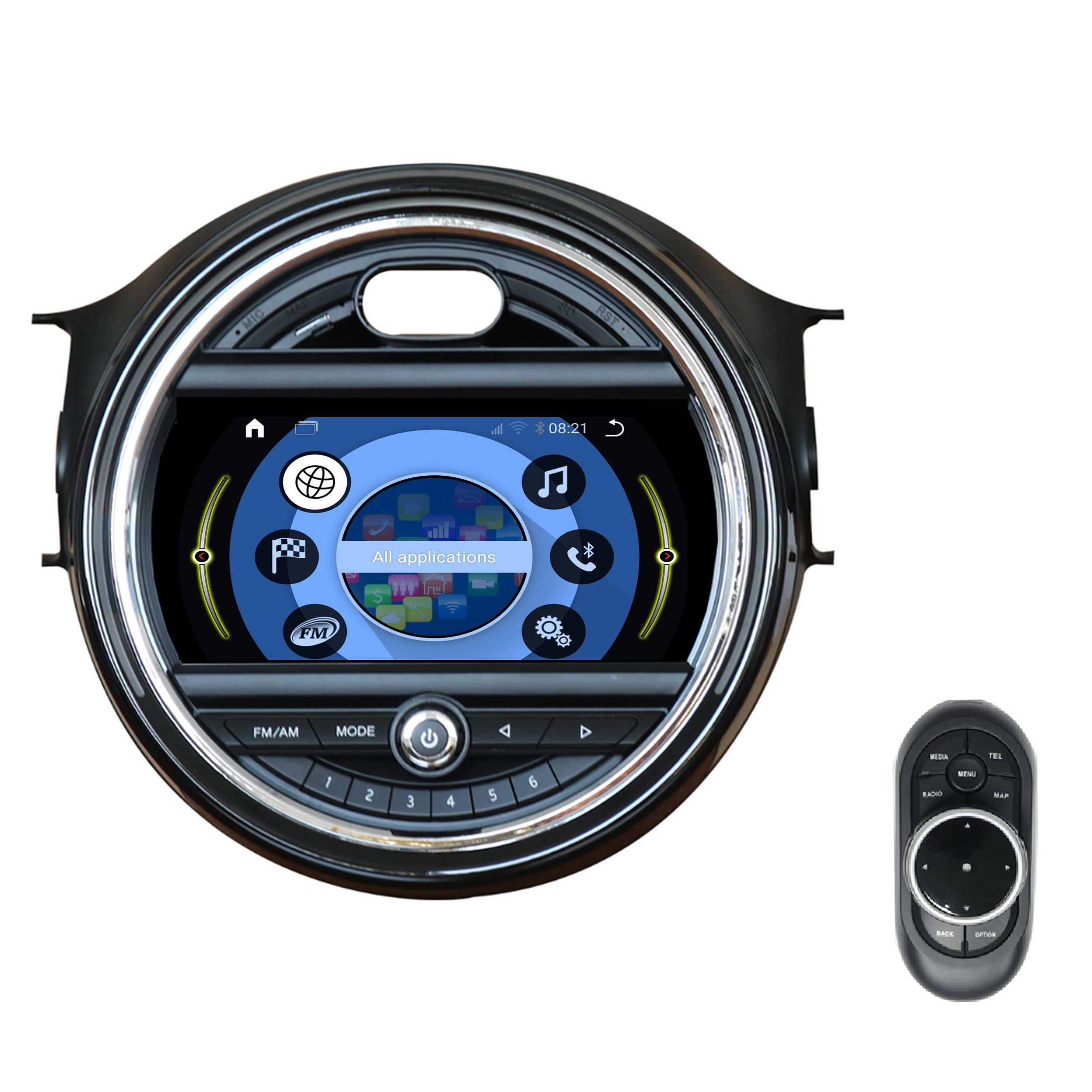 Für Mini Clubman F54 9" Touchscreen Android Autoradio GPS Carplay Einbau-Navigationsgerät