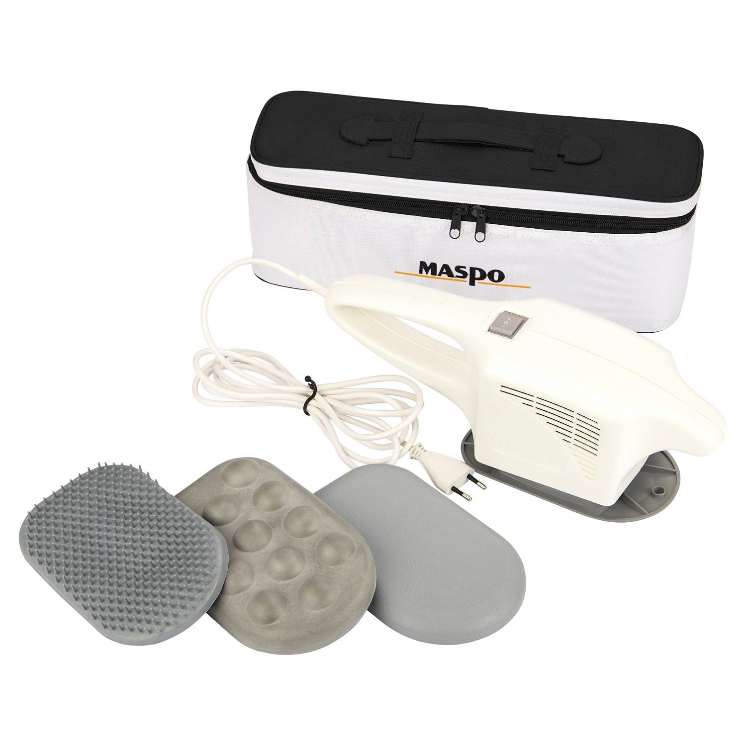 MASPO Massagegerät Maspo Großflächenmassagegerät Vibramat de Luxe, 3-tlg.