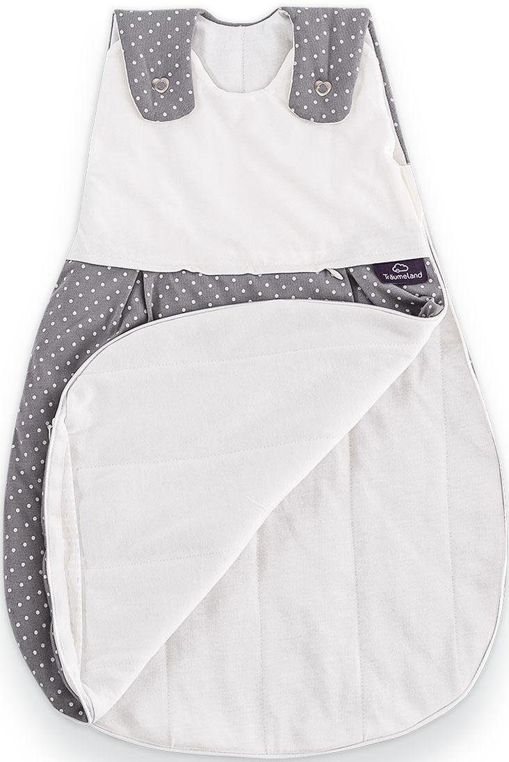 Träumeland Babyschlafsack Set Pünktchen grau (Packung, 3 tlg., 3er-Pack) günstig online kaufen