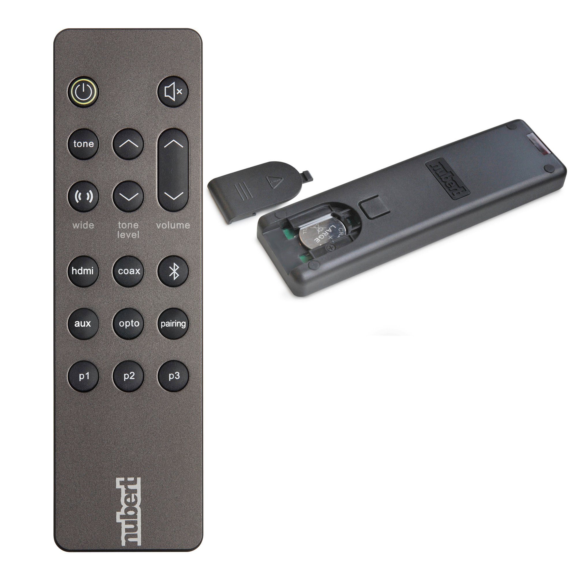 Nubert Mehrschichtlack Decoder, und aptX HD Voice+, HDMI nuPro AS-3500 Dolby Bluetooth 5.0 (240 Soundbar Digital eARC) W, Schwarz