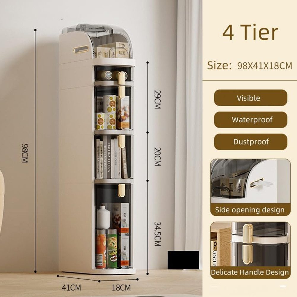 GarveeMore Küchenorganizer-Set Kunststoff 18Cm schmale Größe Gap Storage Ca günstig online kaufen