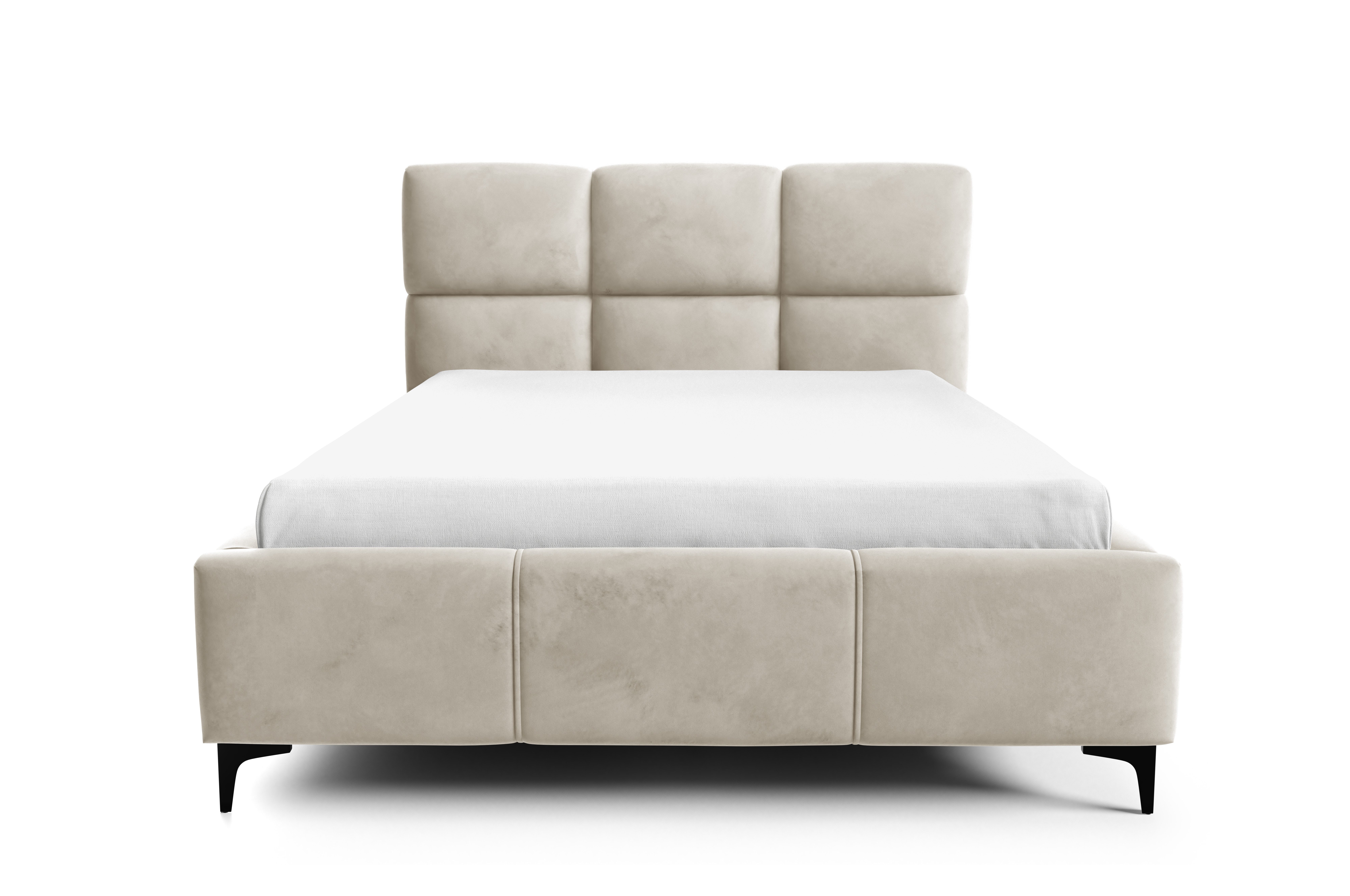 thematys Polsterbett Modernes Bett mit Lattenrost - 140x200 - 200x200 cm