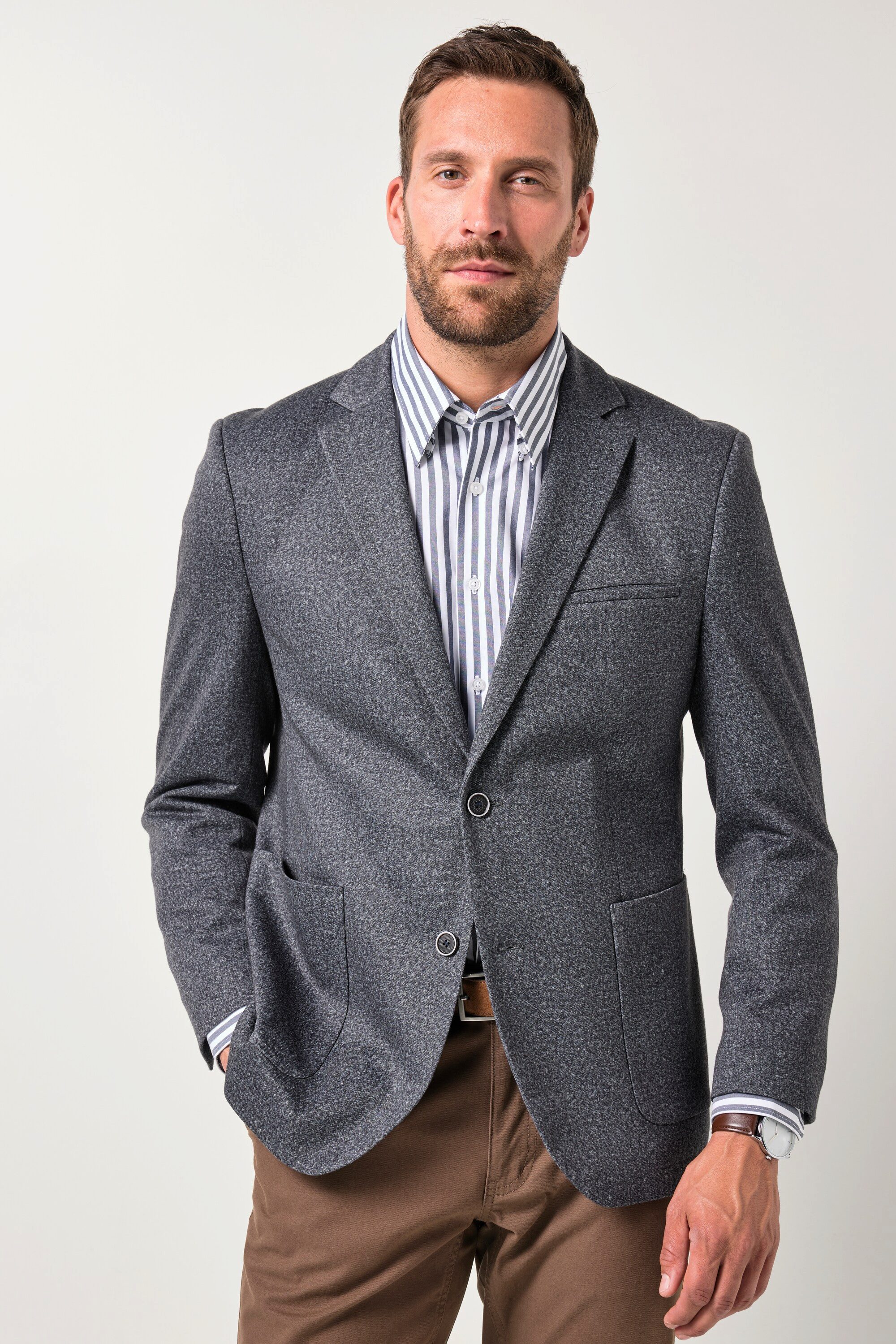 JP1880 Sakko JP1880 Sakko Business Donegal-Optik Revers bis 72 günstig online kaufen