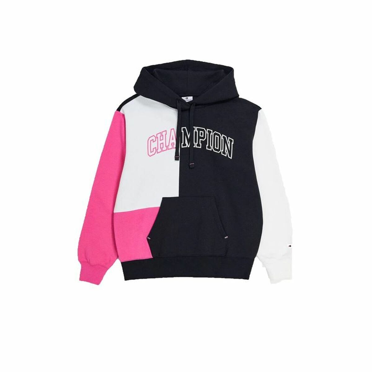 Champion Sweater Damen Sweater mit Kapuze Champion Legacy Weiß Rosa Schwarz