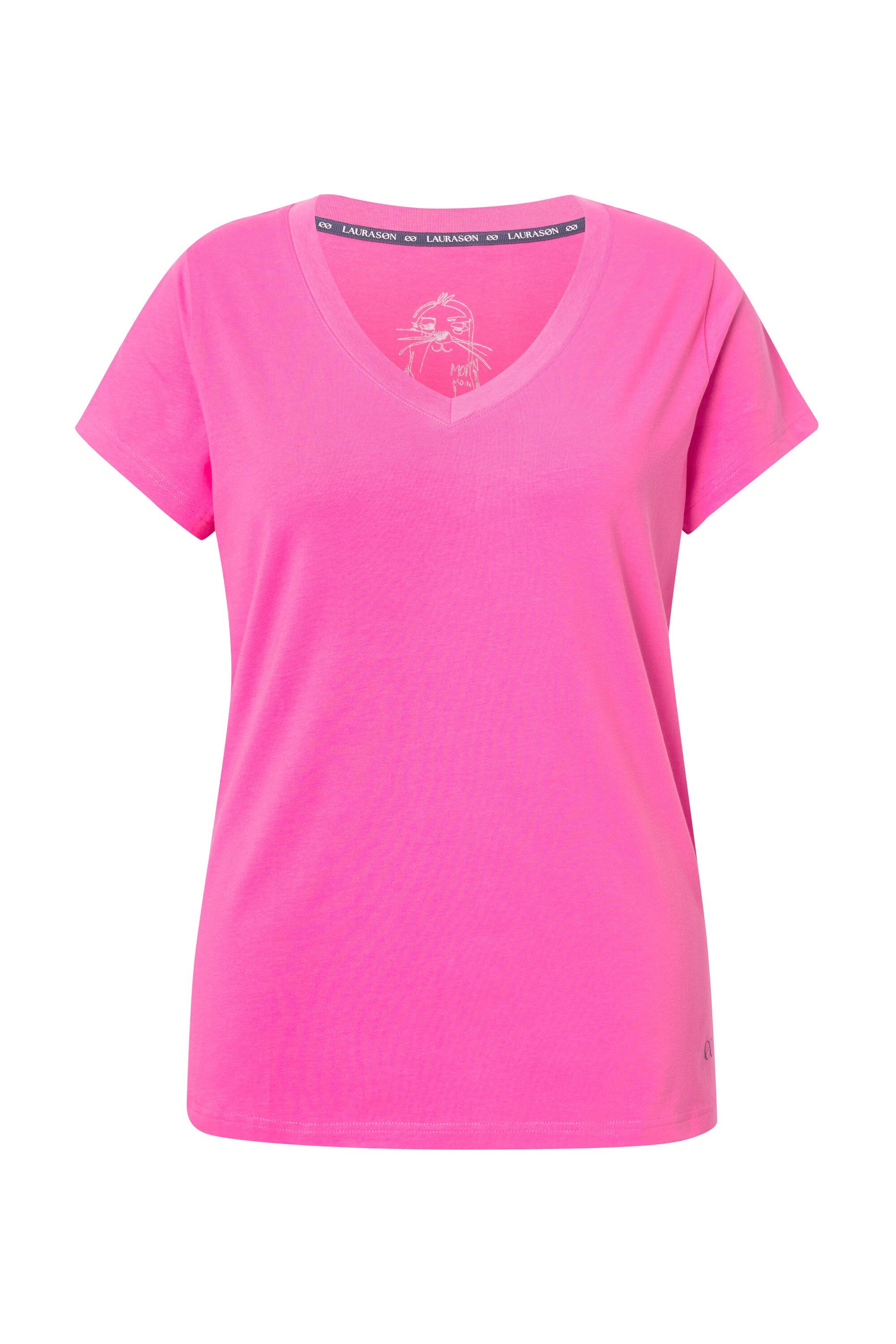 Laurasøn T-Shirt T-Shirt V-Ausschnitt 1/2 Arm günstig online kaufen