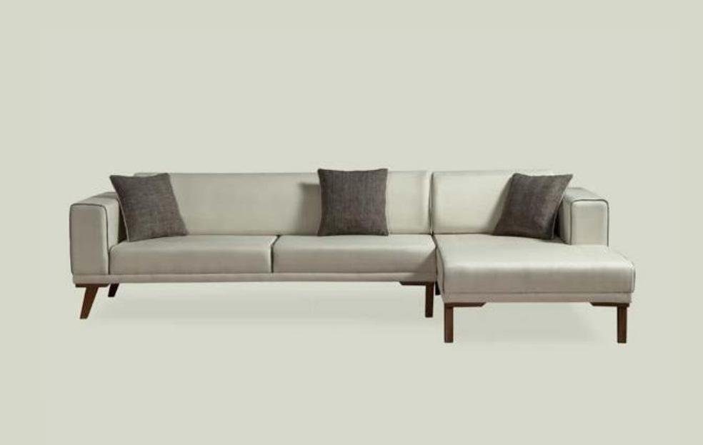 Sofas Couch JVmoebel Ecke Ecksofa, Ecksofa Textil Couches L-Form Sofas Polstermöbel