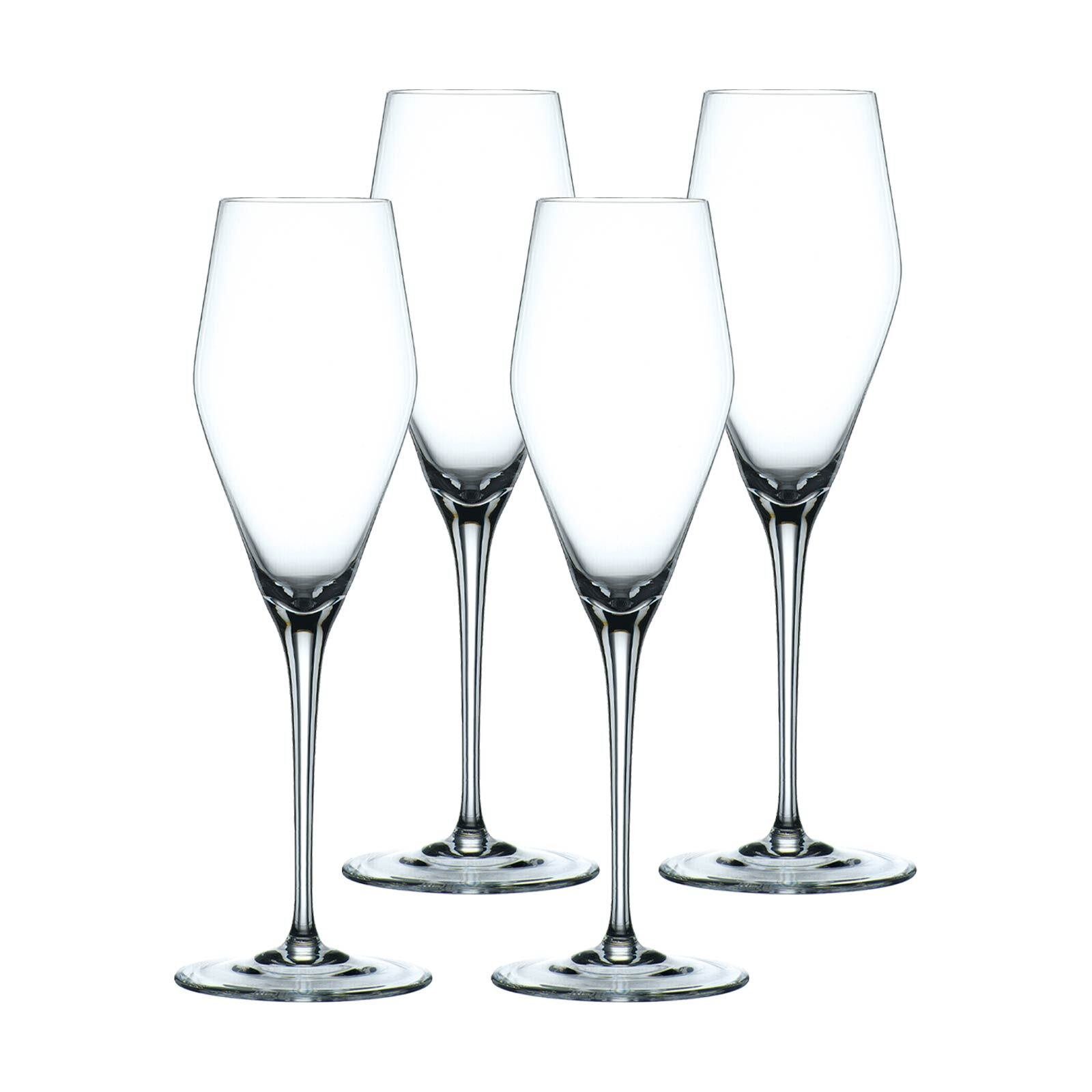 Nachtmann Sektglas Champagner ViNova 280ml 4er Set, Glas
