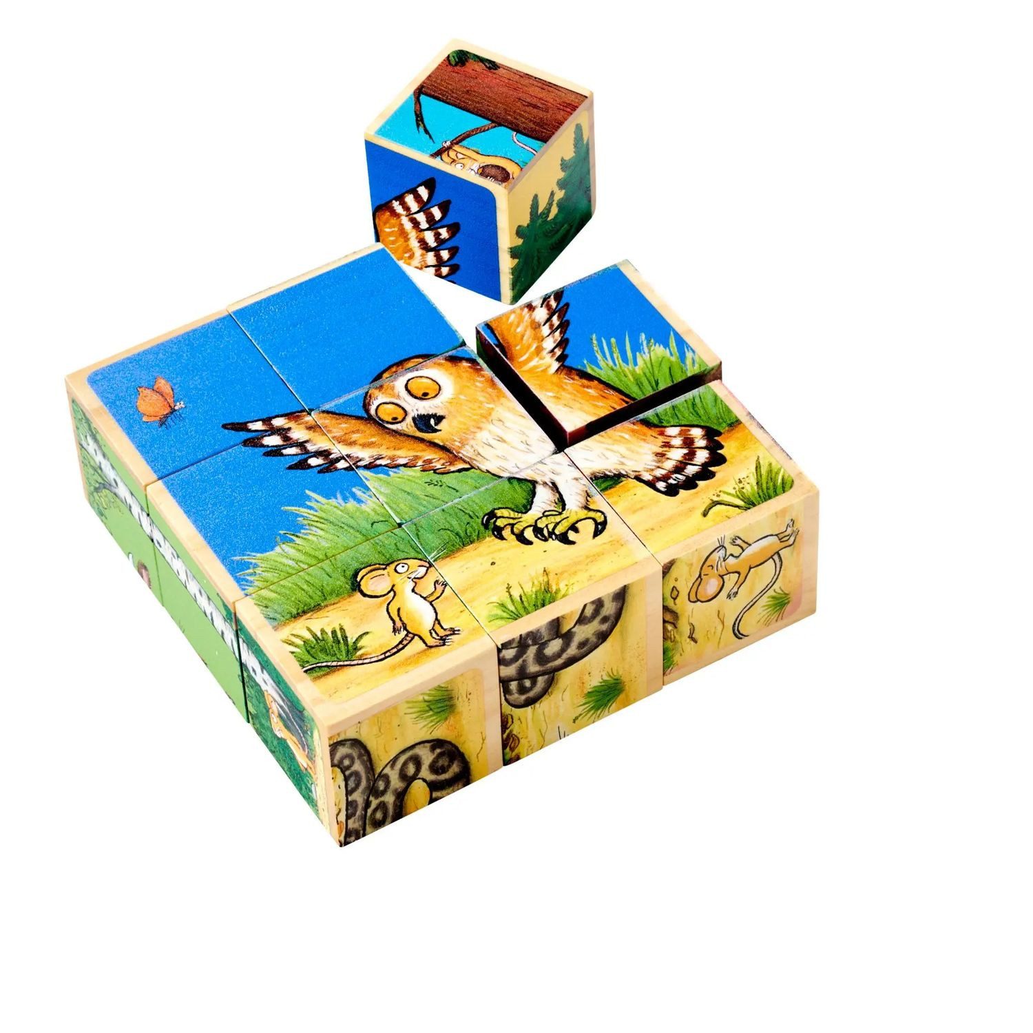 Eichhorn Puzzle Grüffelo Bilderwürfel, Puzzleteile