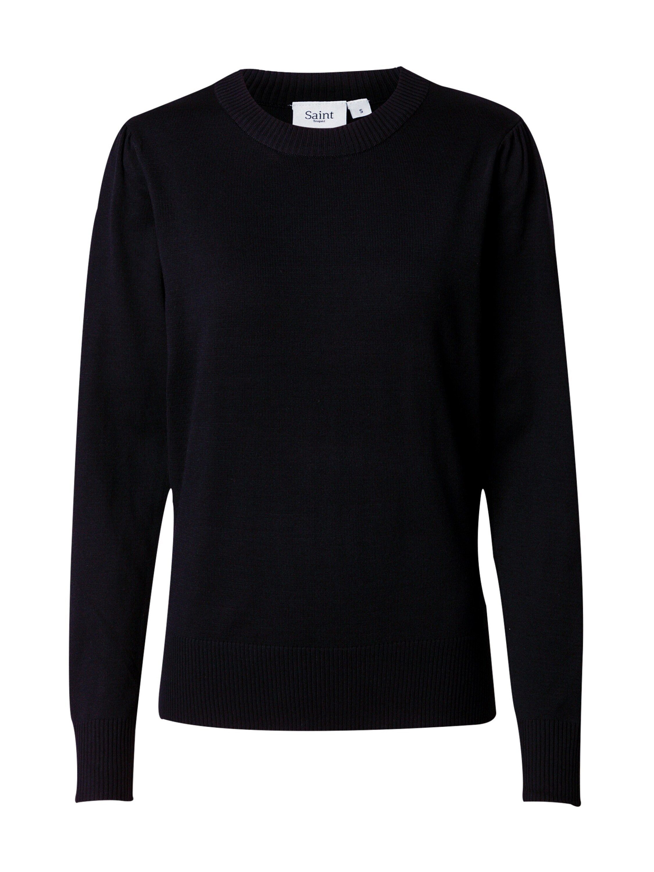 Saint Tropez Strickpullover Mila (1-tlg) Drapiert/gerafft günstig online kaufen