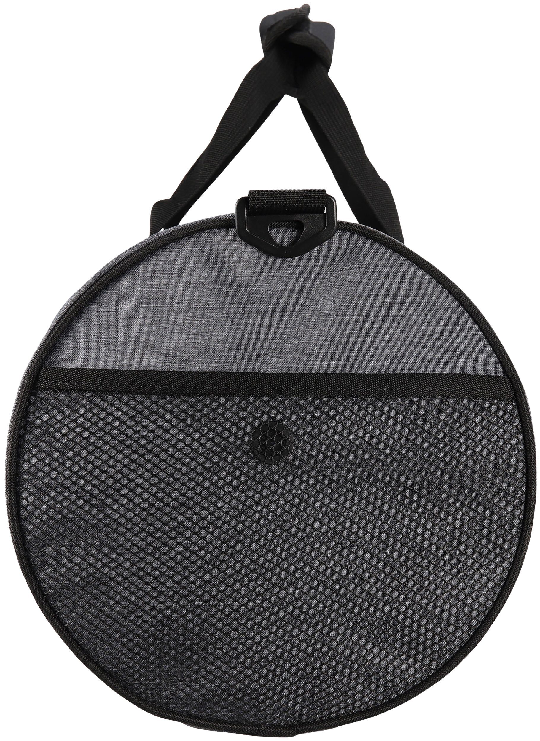 BRUBAKER Sporttasche Unisex Duffle Bag Trainingstasche Grau (1-tlg., wasserabweisend, Duffelbag), 27 l Fitnesstasche mit Schuhfach und Nassfach, Reisetasche Duffel Bag