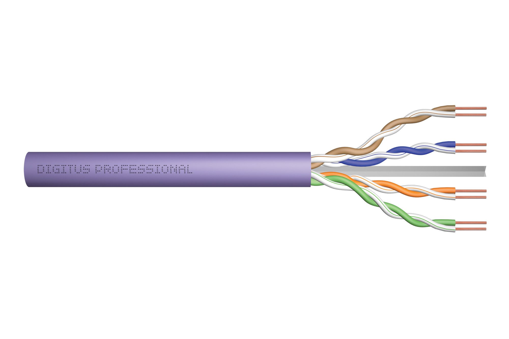 DIGITUS CAT6 U-UTP Roh-Inst.kabel 100m Netzwerkkabel