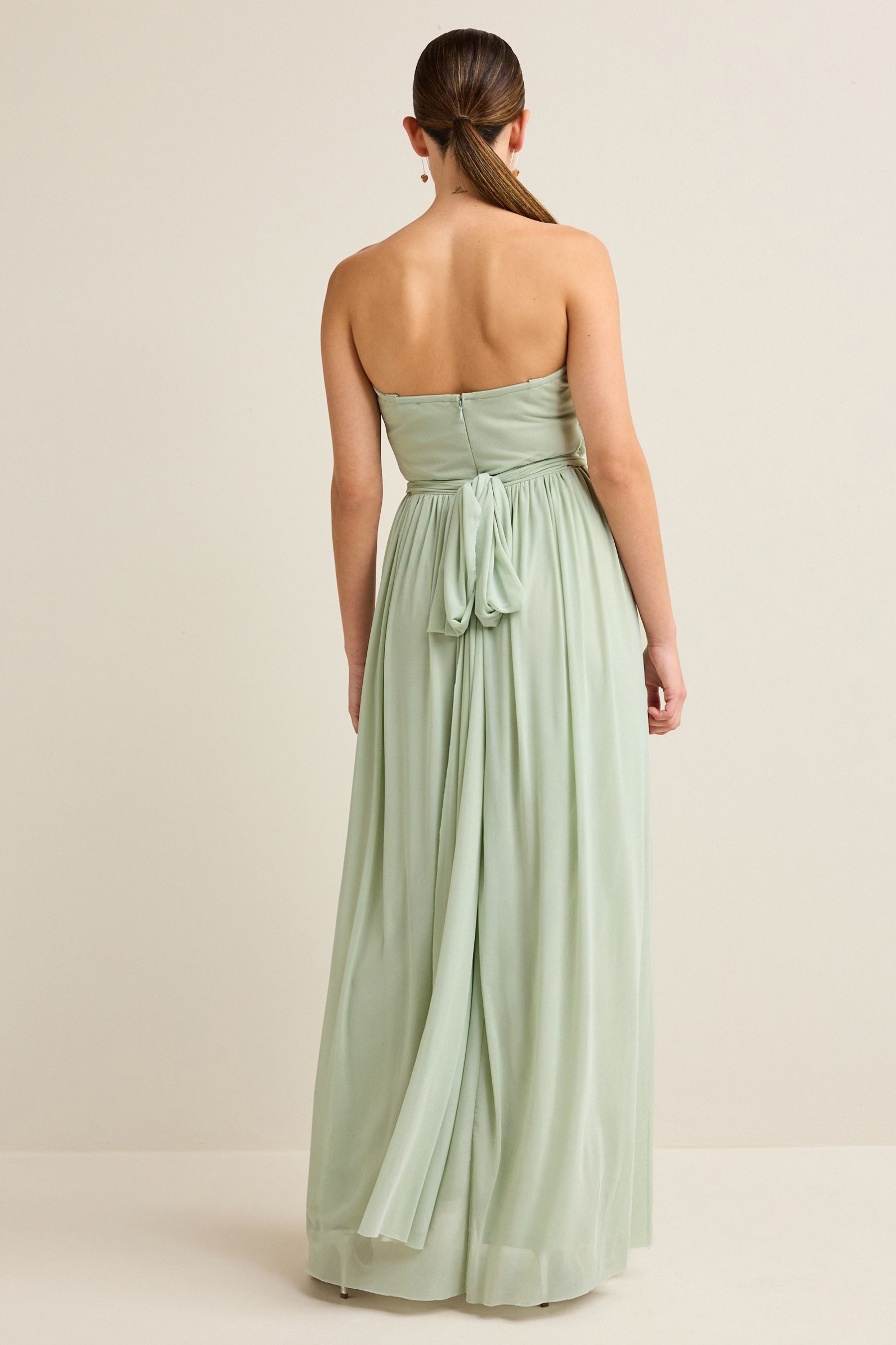 Next Partykleid Multiway-Brautjungfernkleid aus Mesh (1-tlg)